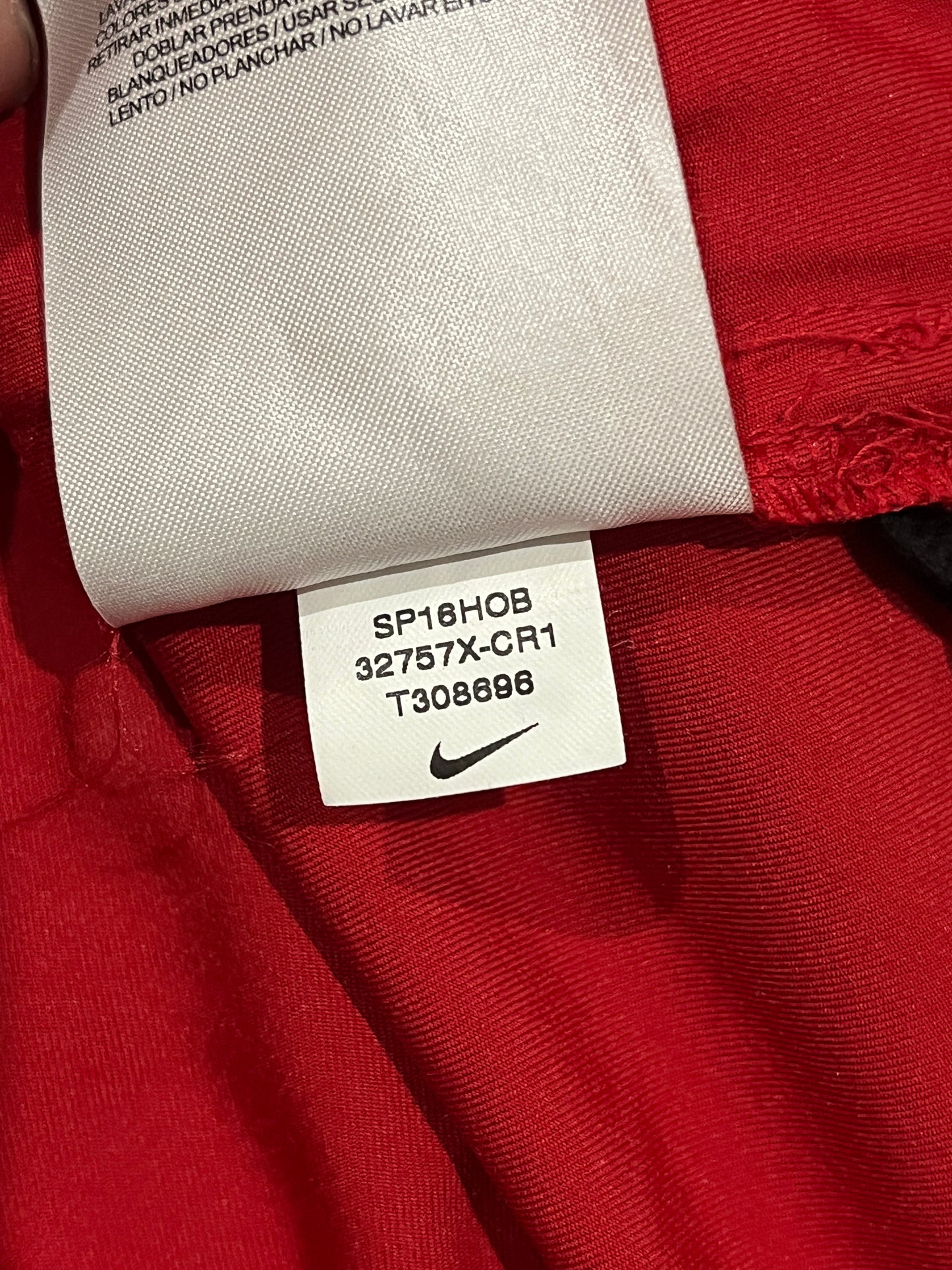Nike St Louis Cardinals MLB Pullover Jacket Windbreaker Red Mens Medium