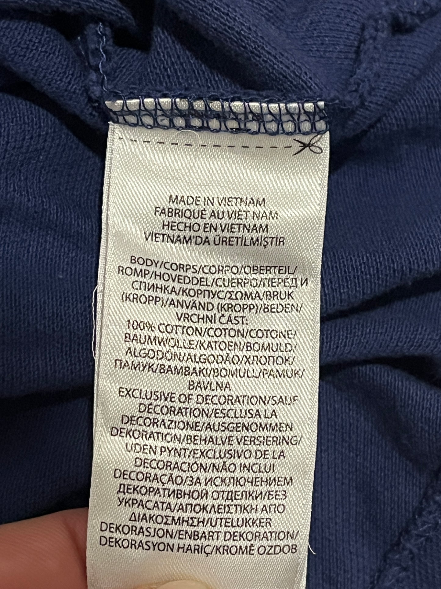 Polo Ralph Lauren Classic Fit Polo Shirt Navy Equestrian Crest Men’s Small