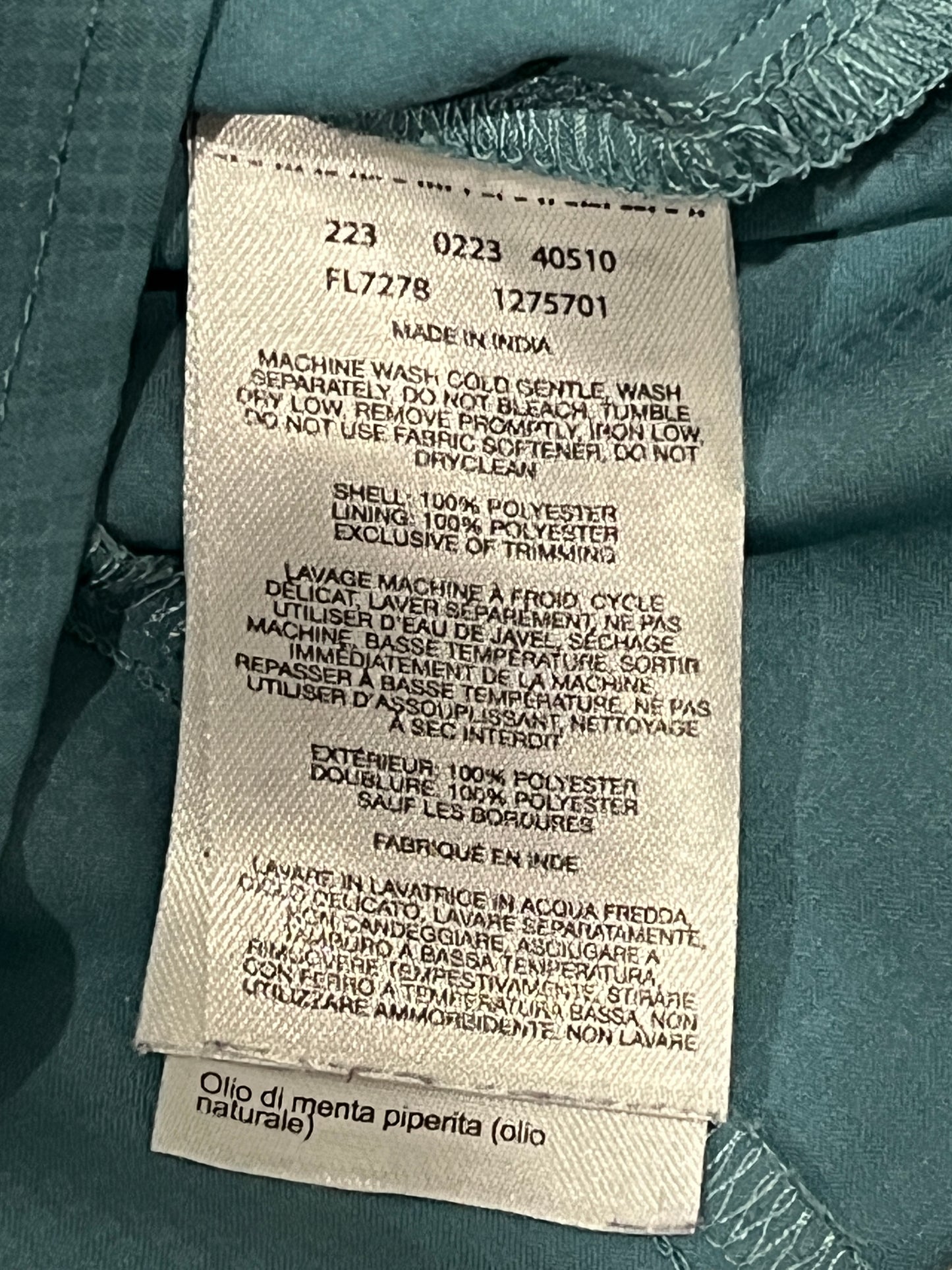 Columbia PFG Omni-Shade Womens Fishing Shirt Teal Long Sleeve XL Ventilated