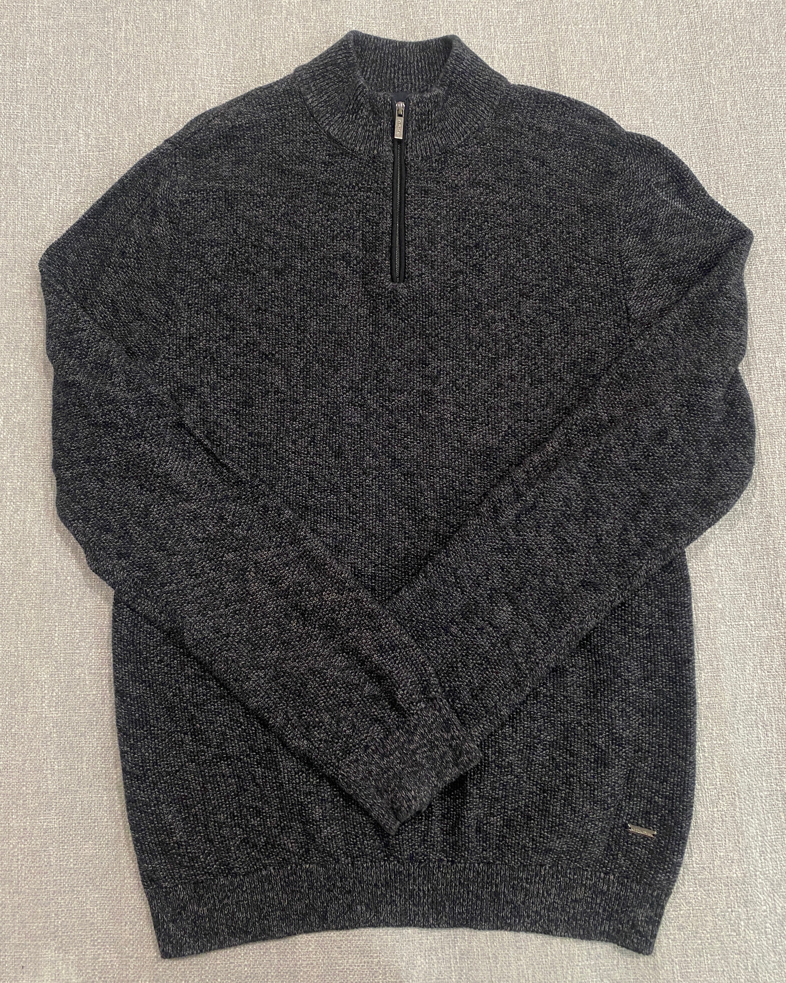 Daniel Hechter 1/4 Zip Knit Sweater