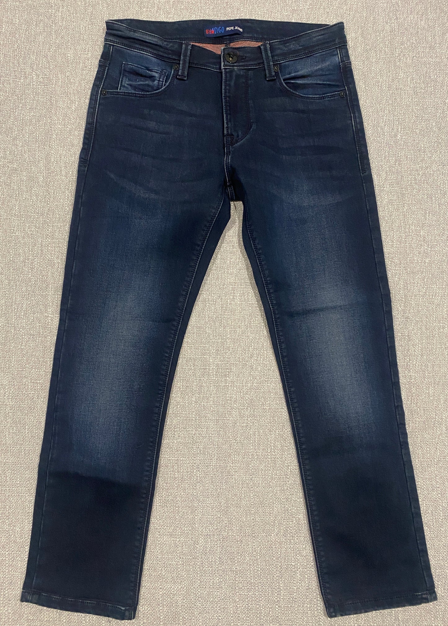 Pepe Jeans London Haley Vapour GymDigo Stretch Jeans – W30 L33 Dark Wash