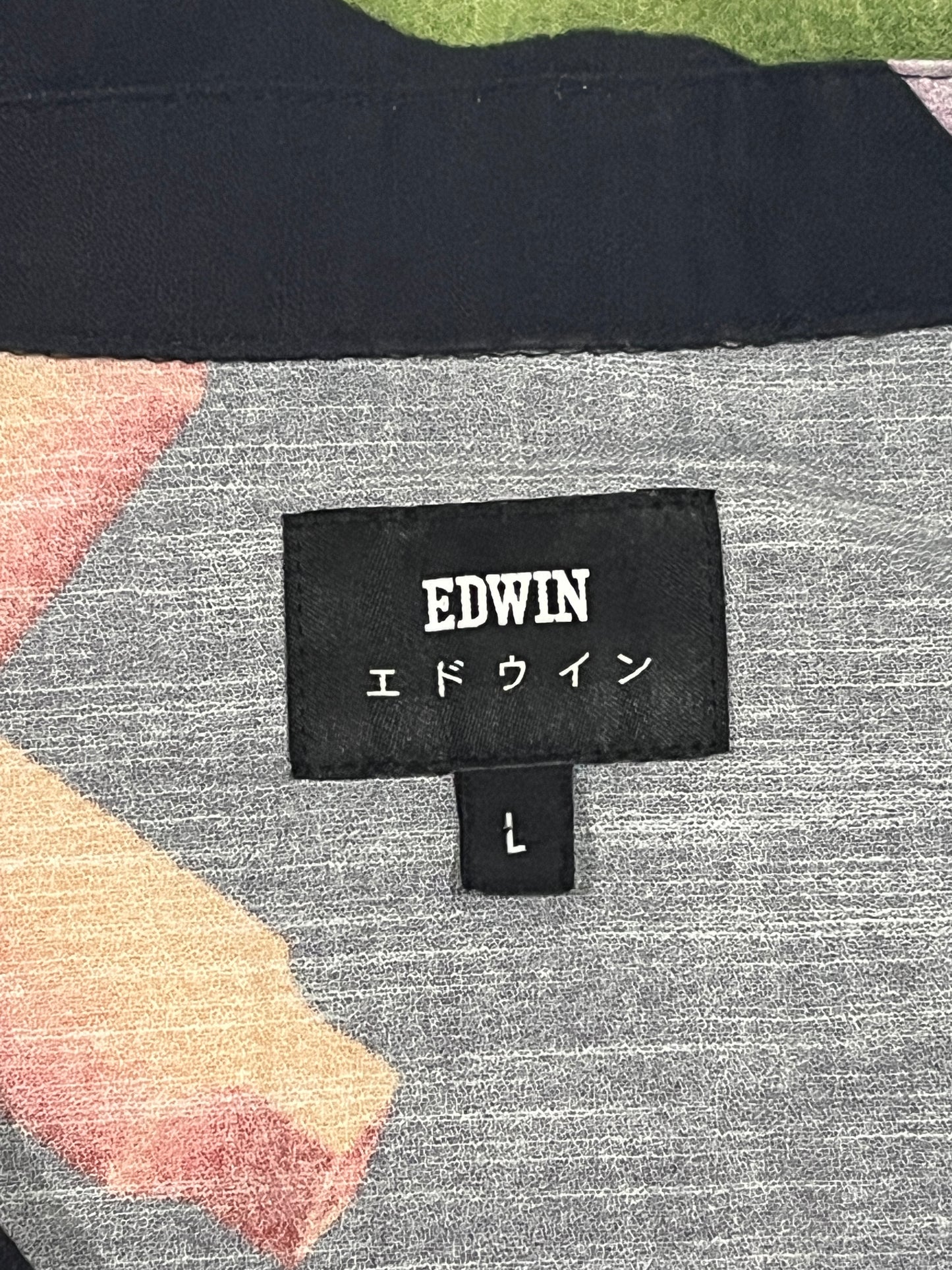Edwin Modular Shirt SS Men’s Large Abstract Print Short Sleeve Shirt