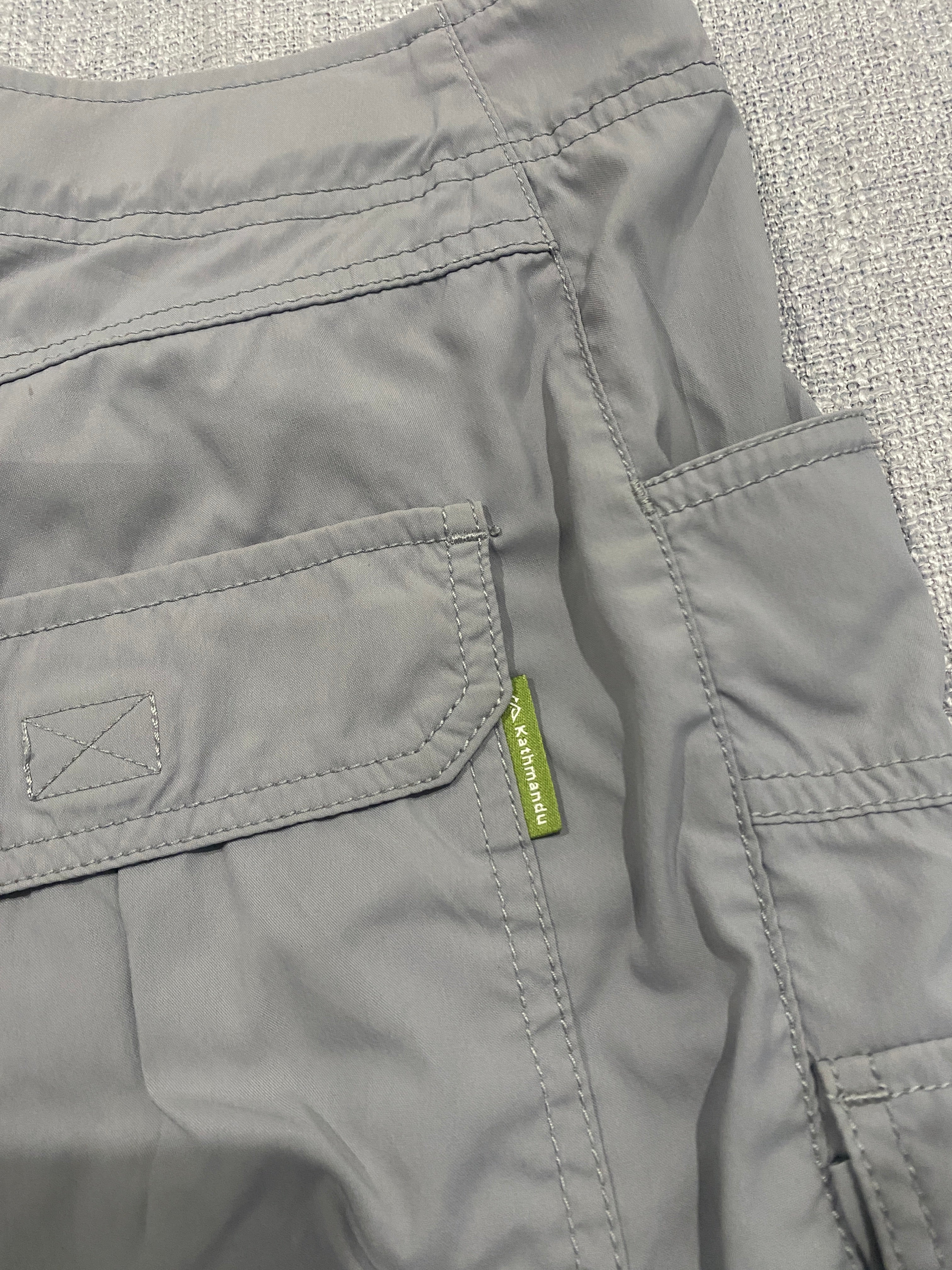 Kathmandu Men's Cargo Shorts with Integrated Belt