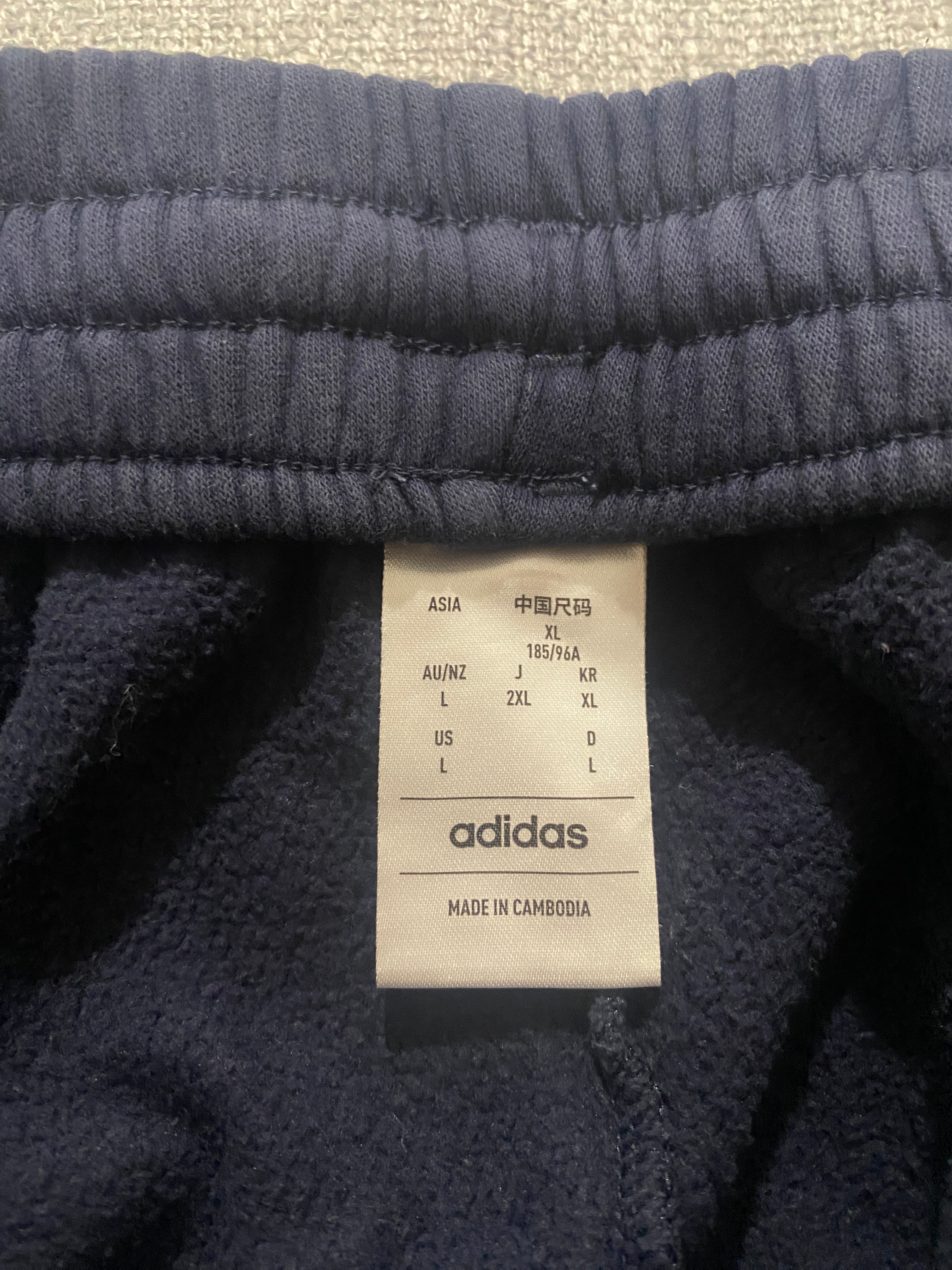 Adidas Logo Sweatpants Navy