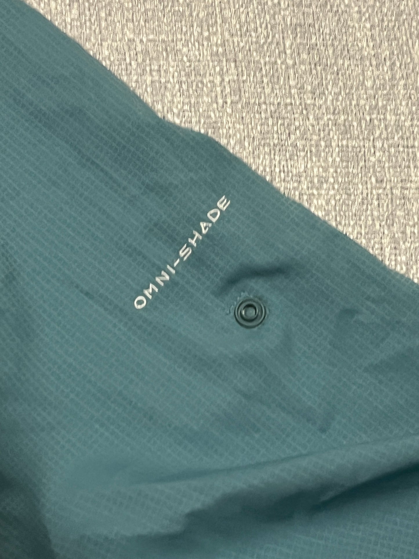 Columbia PFG Omni-Shade Womens Fishing Shirt Teal Long Sleeve XL Ventilated