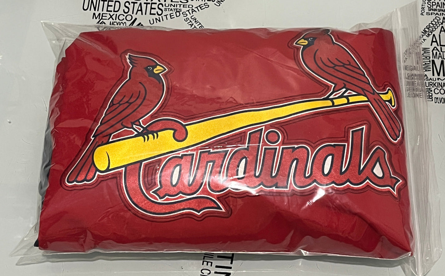 Nike St Louis Cardinals MLB Pullover Jacket Windbreaker Red Mens Medium