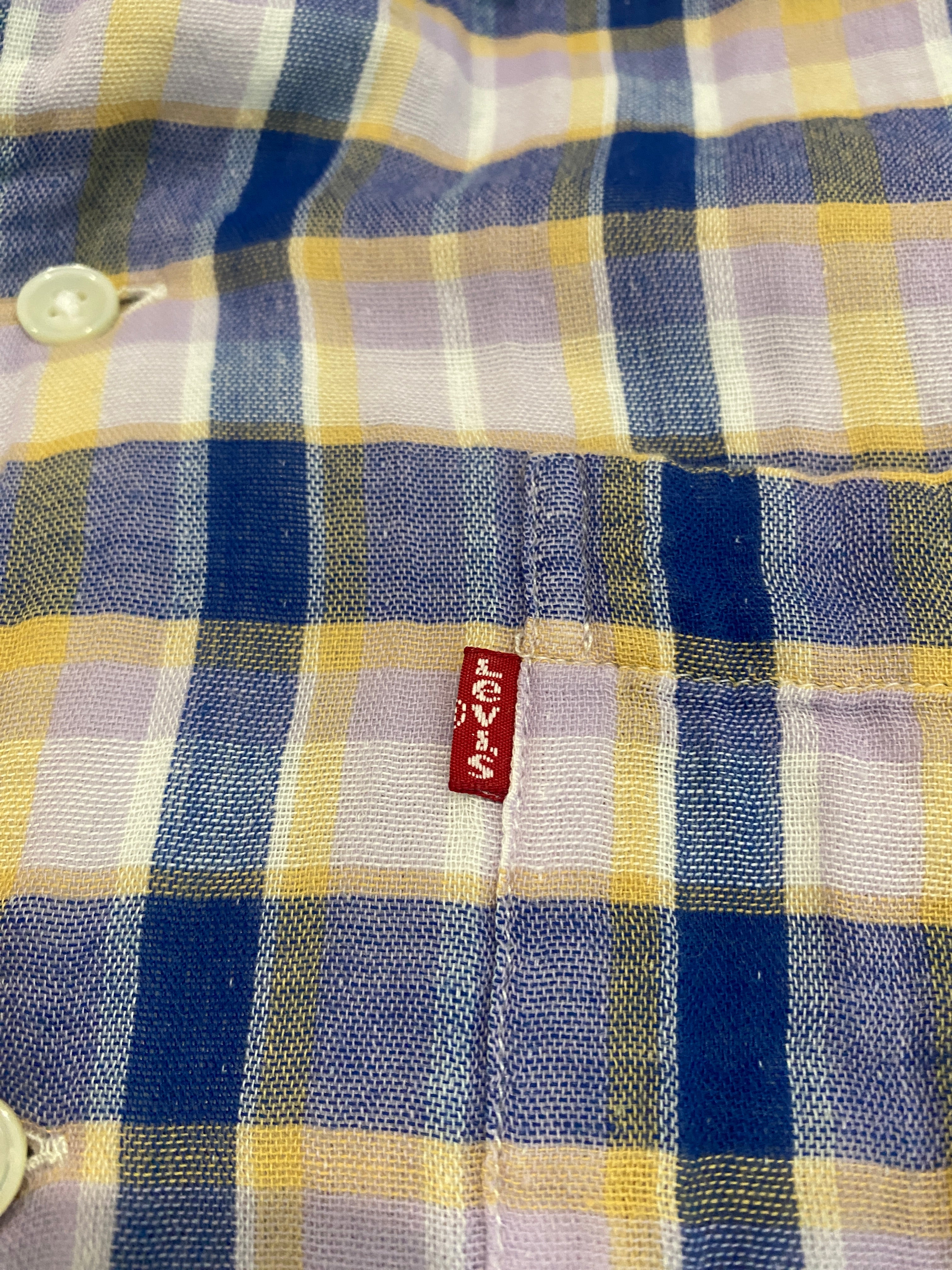 Levi’s Plaid S/S Relaxed Fit Shirt
