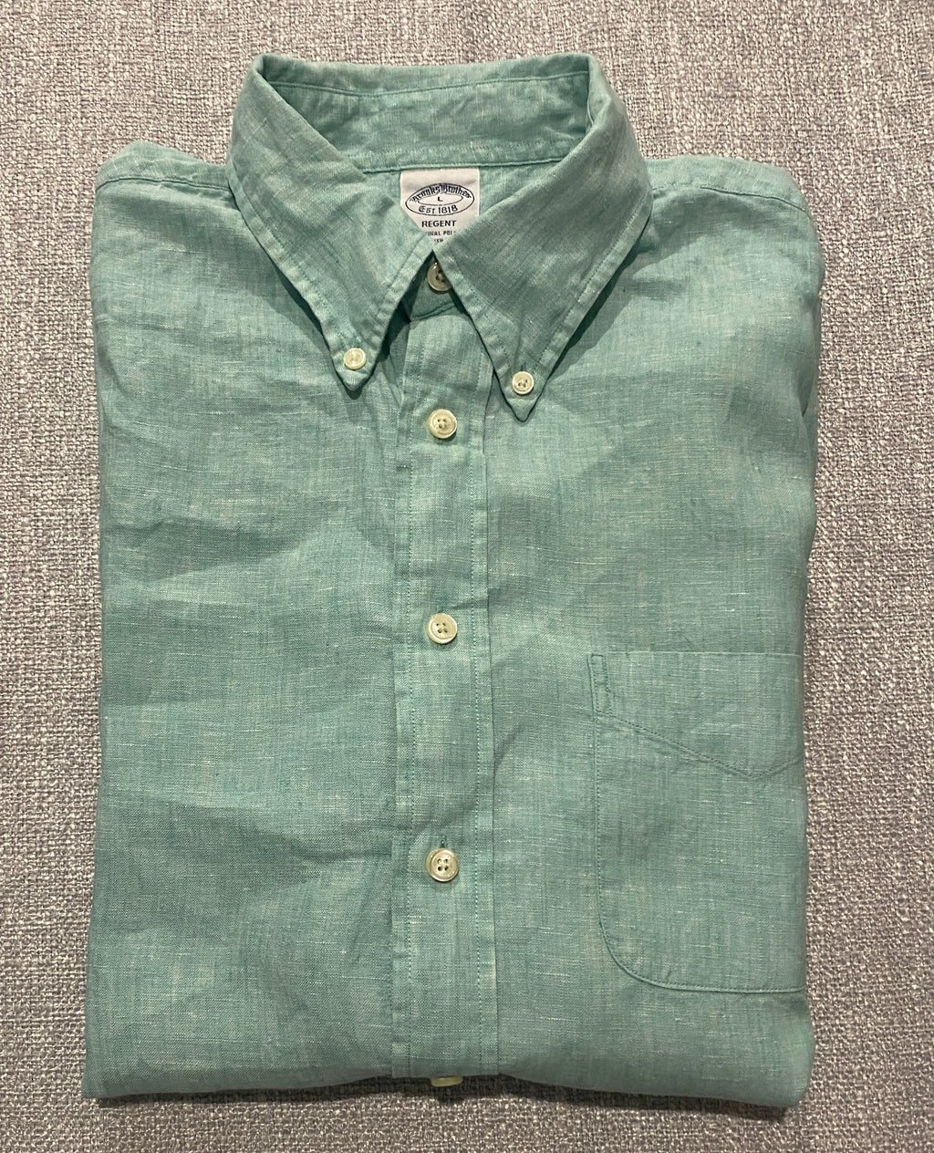 Brooks Brothers Regent Original Shirt in Irish Linen