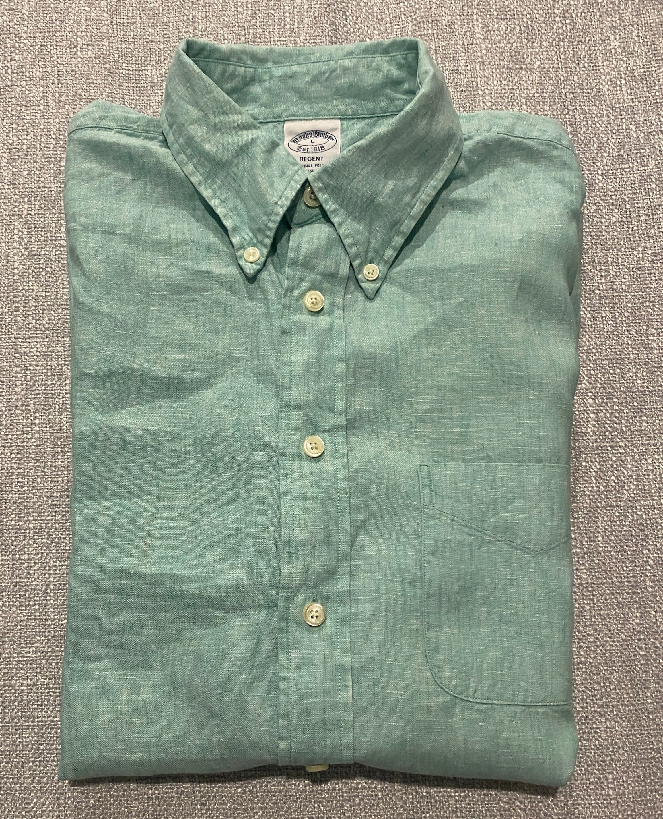 Brooks Brothers Regent Original Shirt in Irish Linen