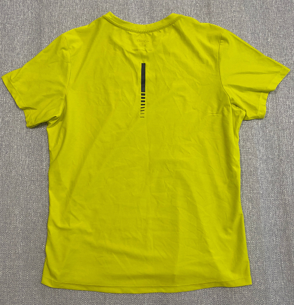 Asics MotionDRY Yellow Running Tee