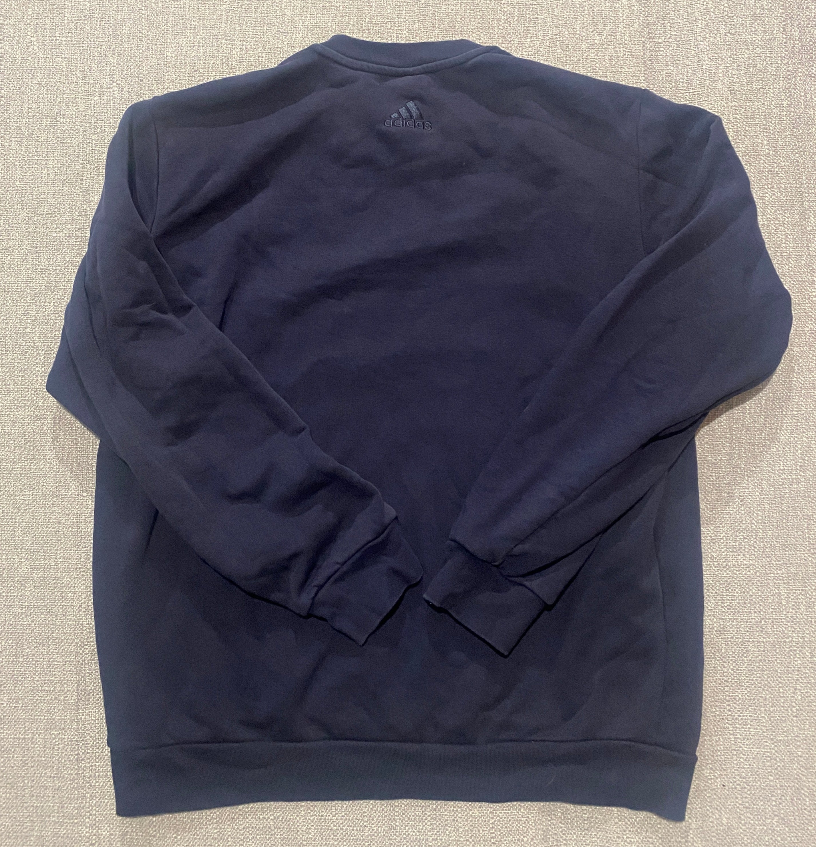 Adidas Navy Blue Logo Sweatshirt