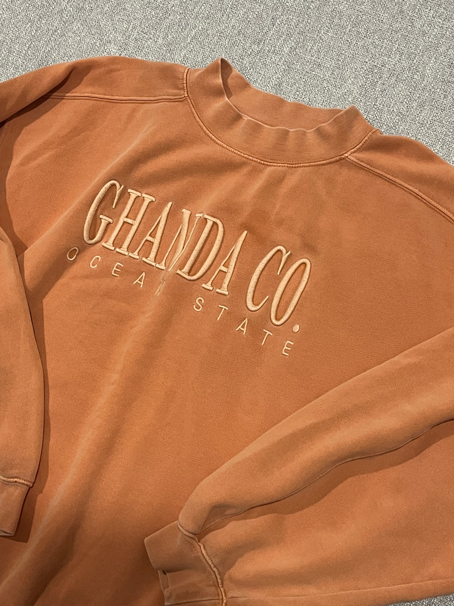Ghanda Women’s Burnt Orange Sweater size 14
