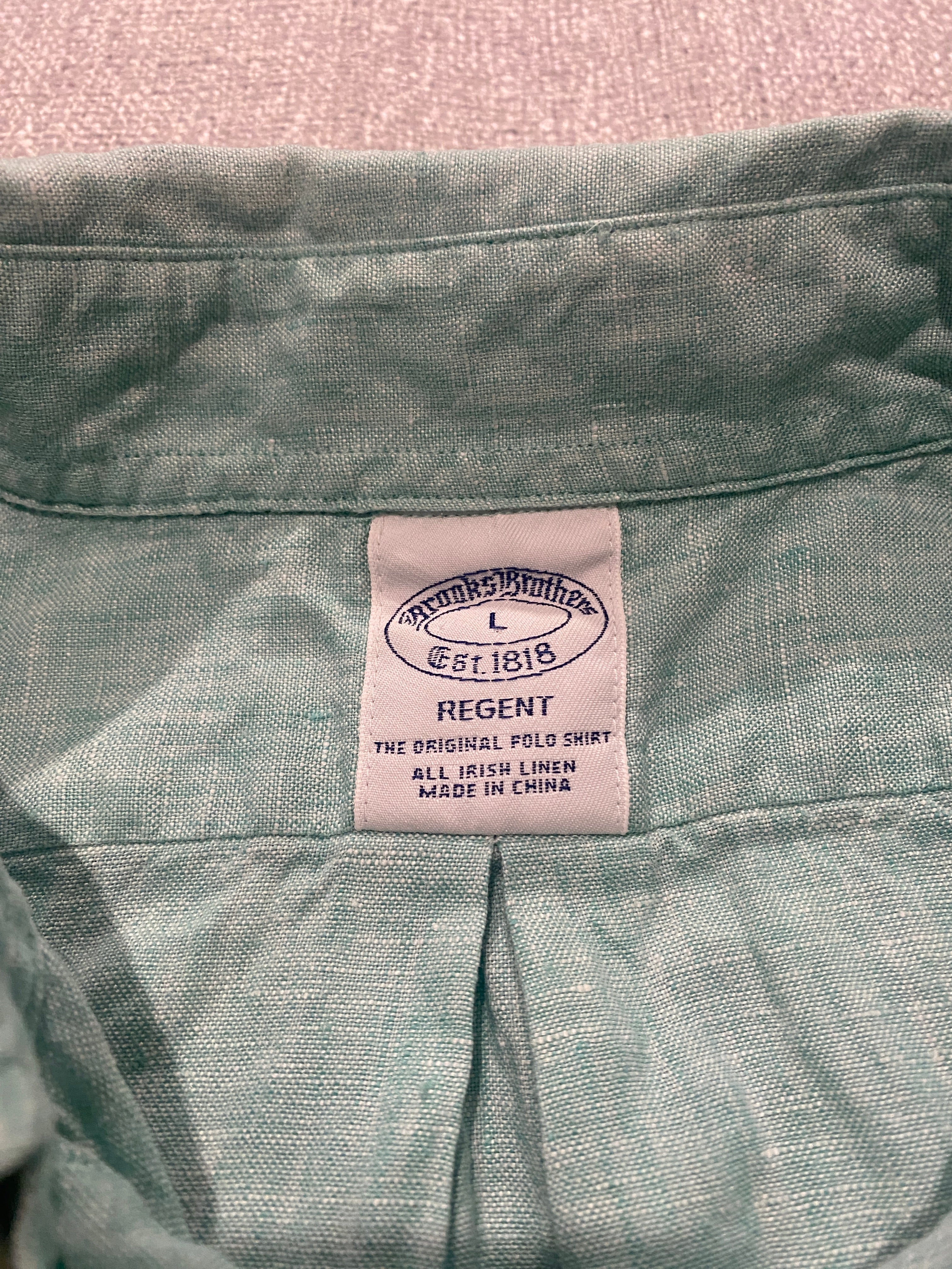 Brooks Brothers Regent Original Shirt in Irish Linen