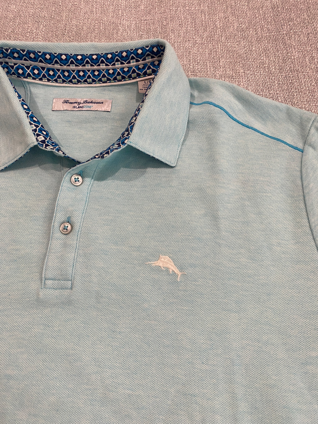 Tommy Bahama IslandZone Polo Shirt in Light Blue
