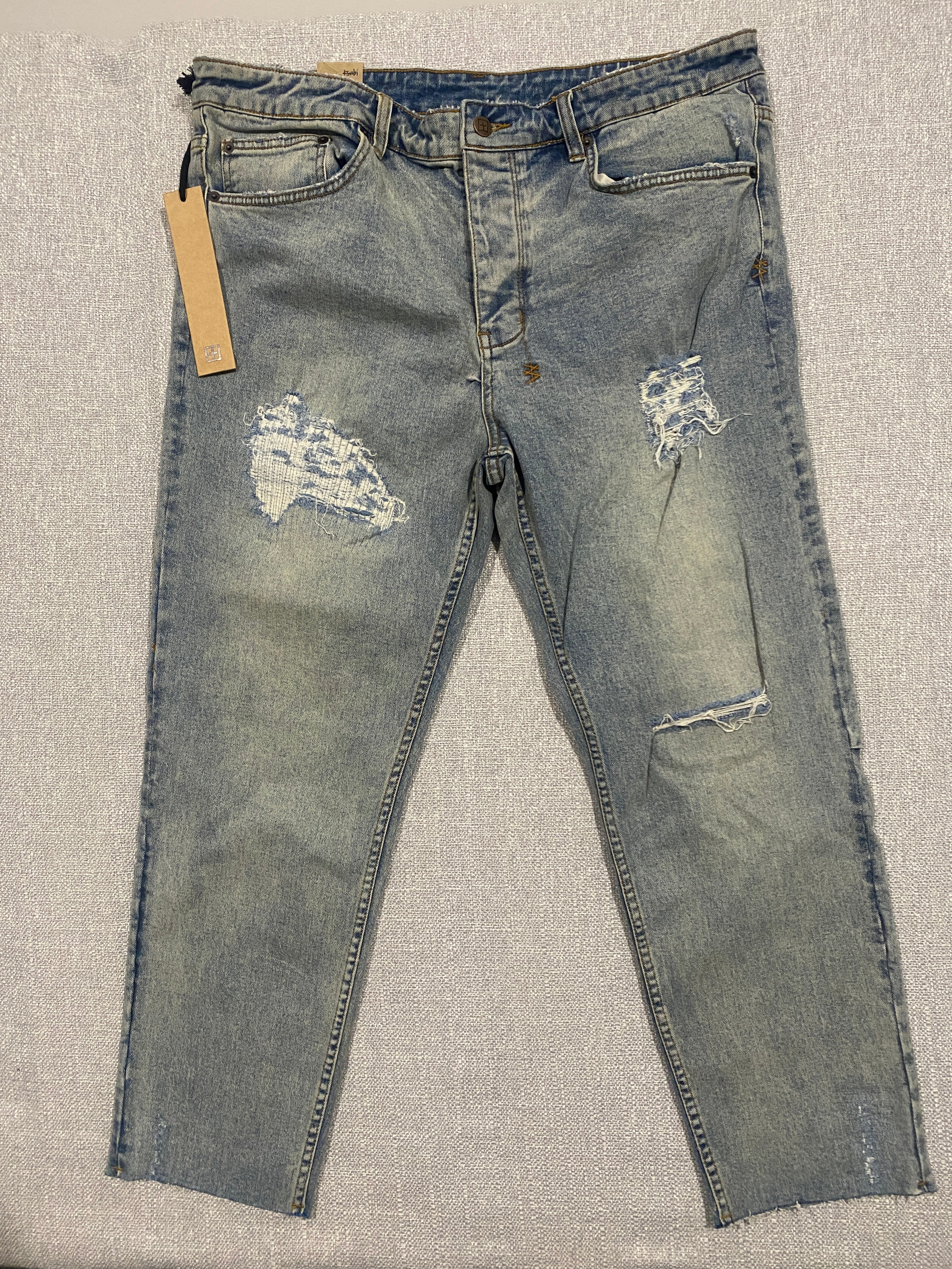 Ksubi Classic Chopped Distressed Jeans