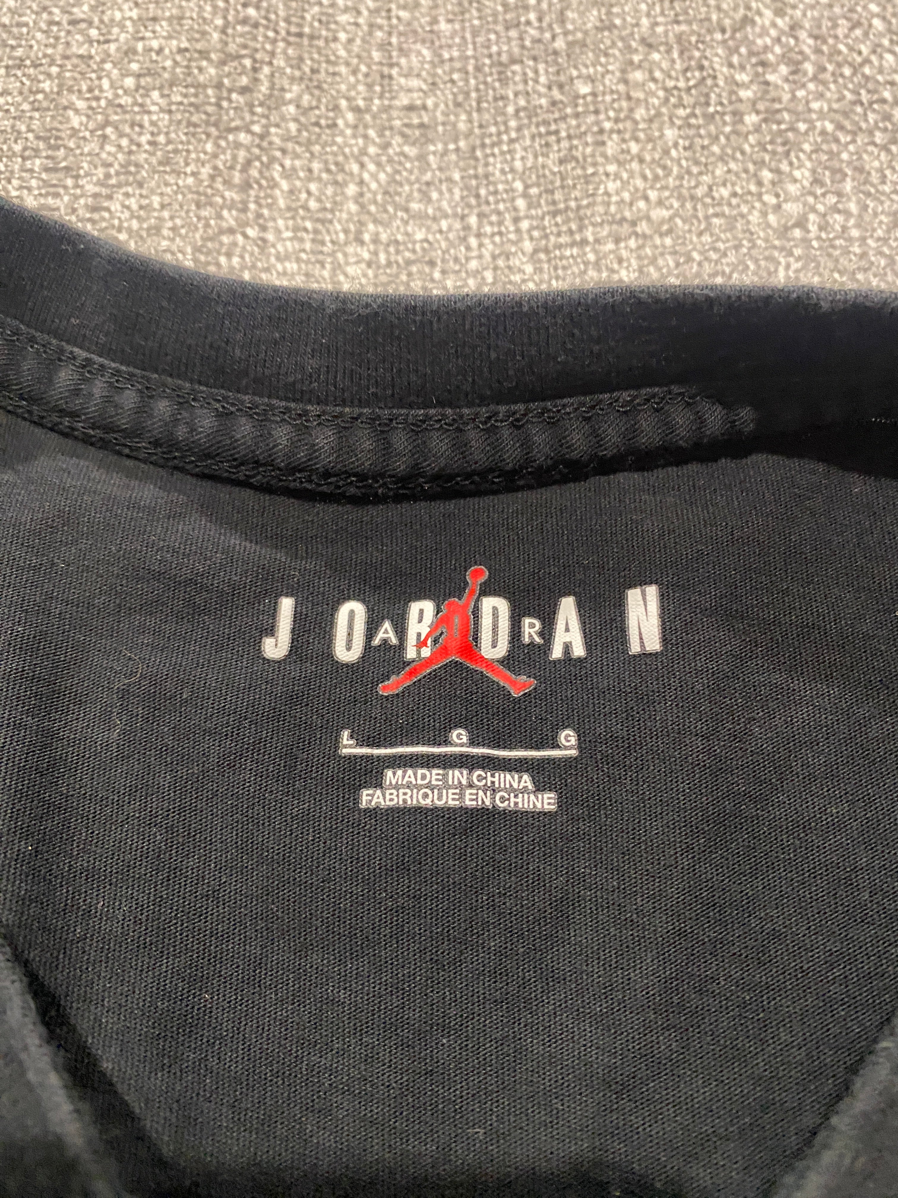 Jordan Black Graphic Tee