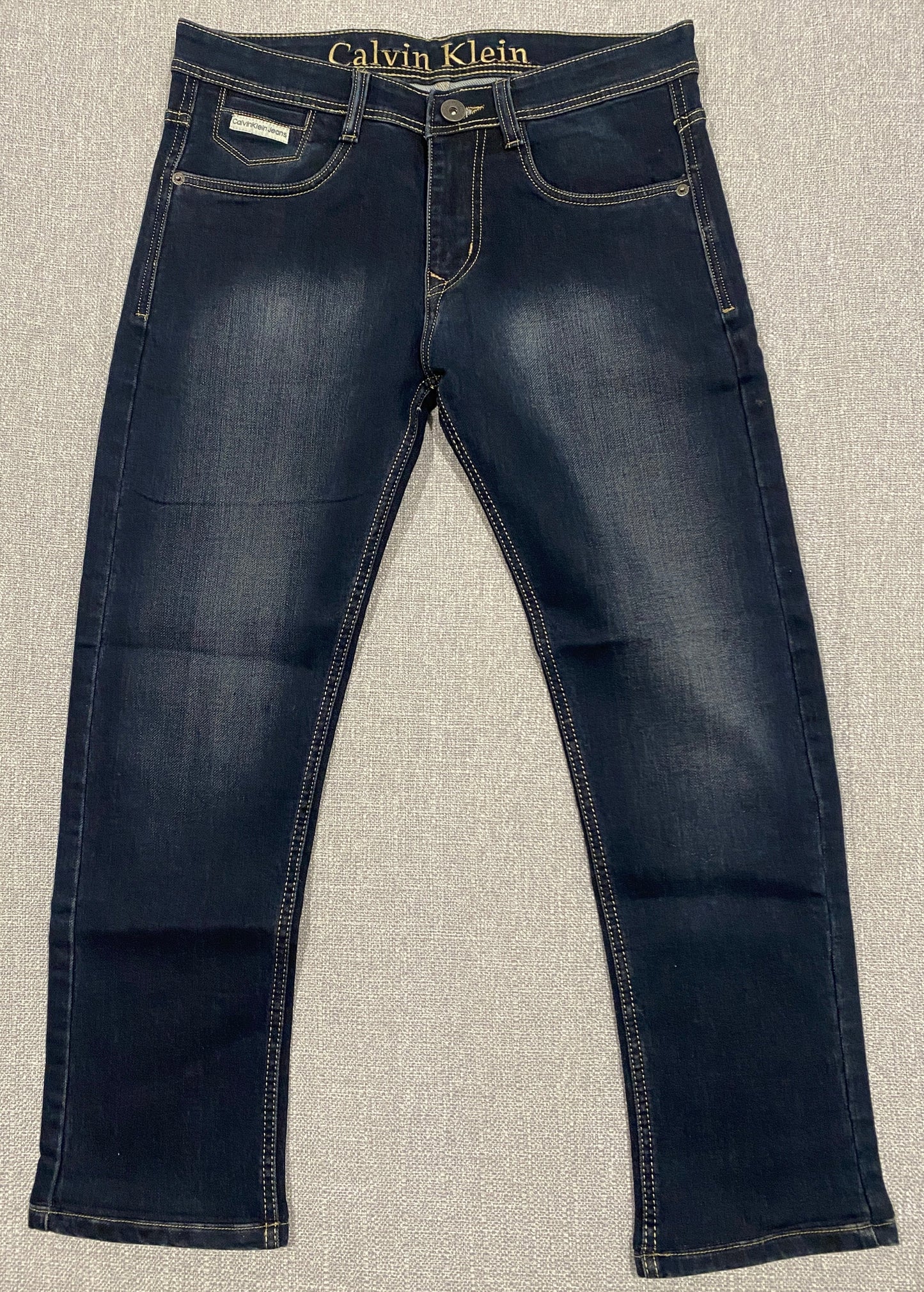 Calvin Klein Jeans Men’s 30 Dark Wash Blue Straight Leg