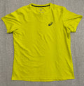 Asics MotionDRY Yellow Running Tee