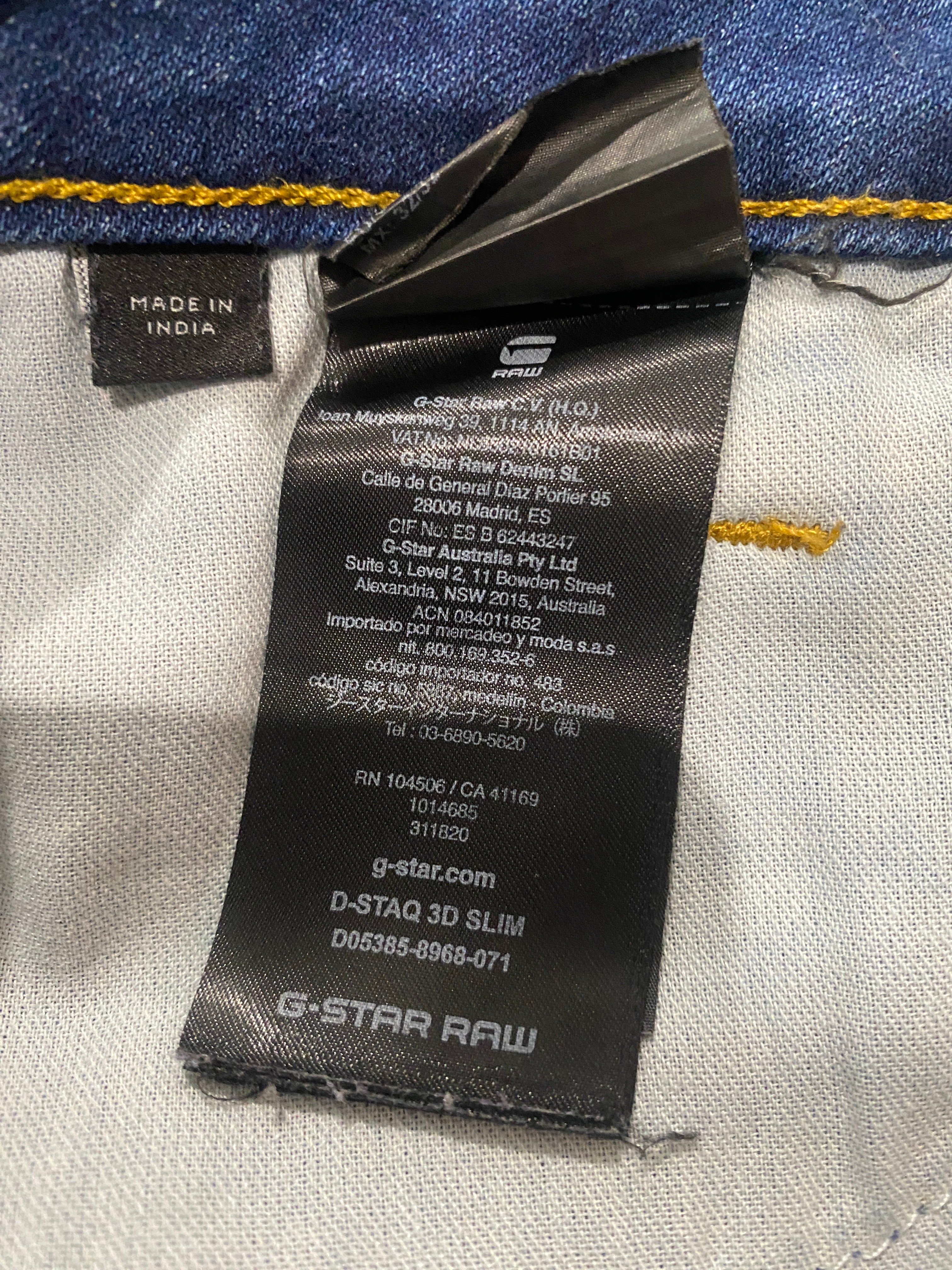 G-Star RAW D-Staq 3D Slim Jeans