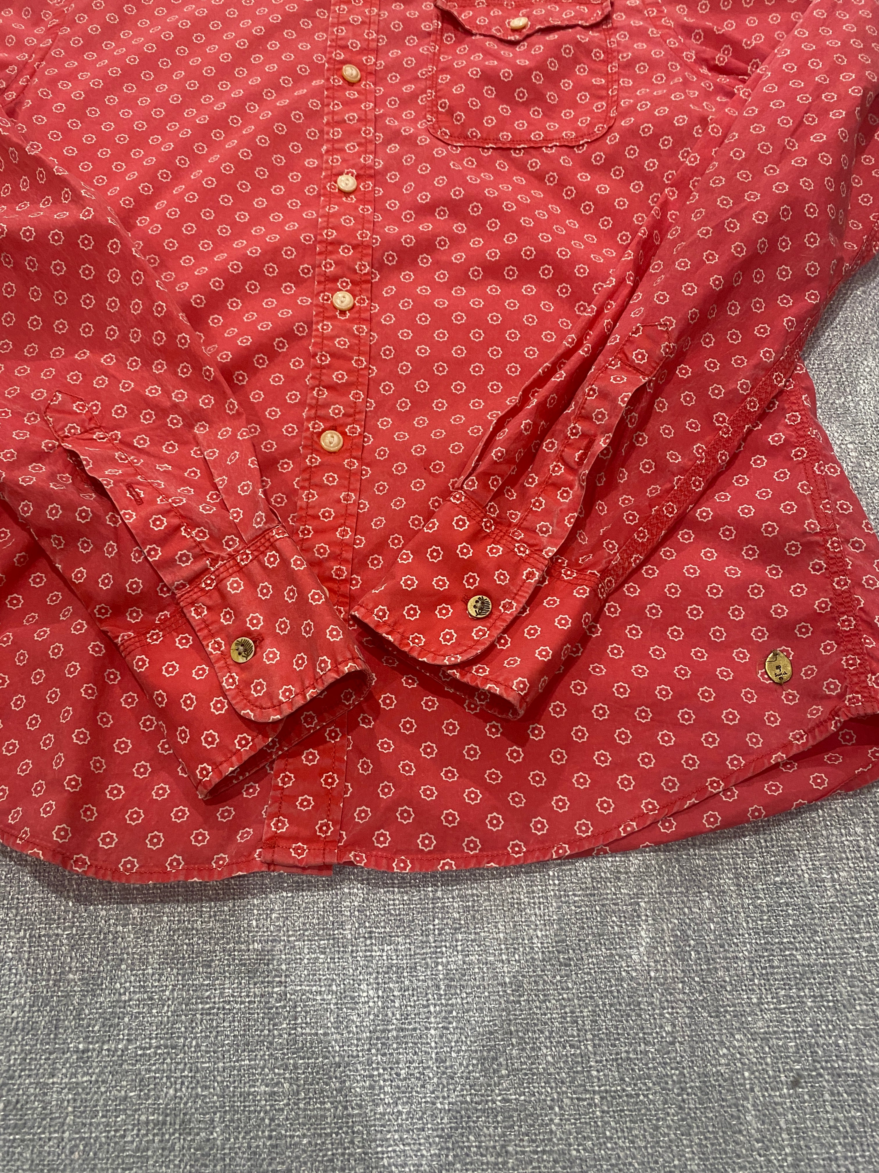 Scotch & Soda Red Patterned Shirt