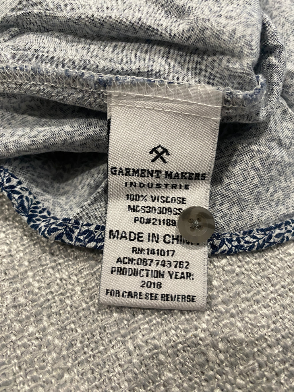 Industries Classic Fit S/S Shirt BNWT