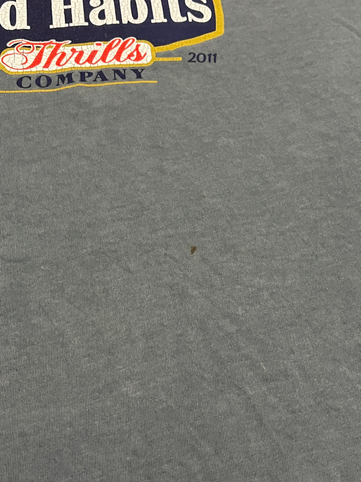 Thrills women’s Bad Habits Company tee - Small