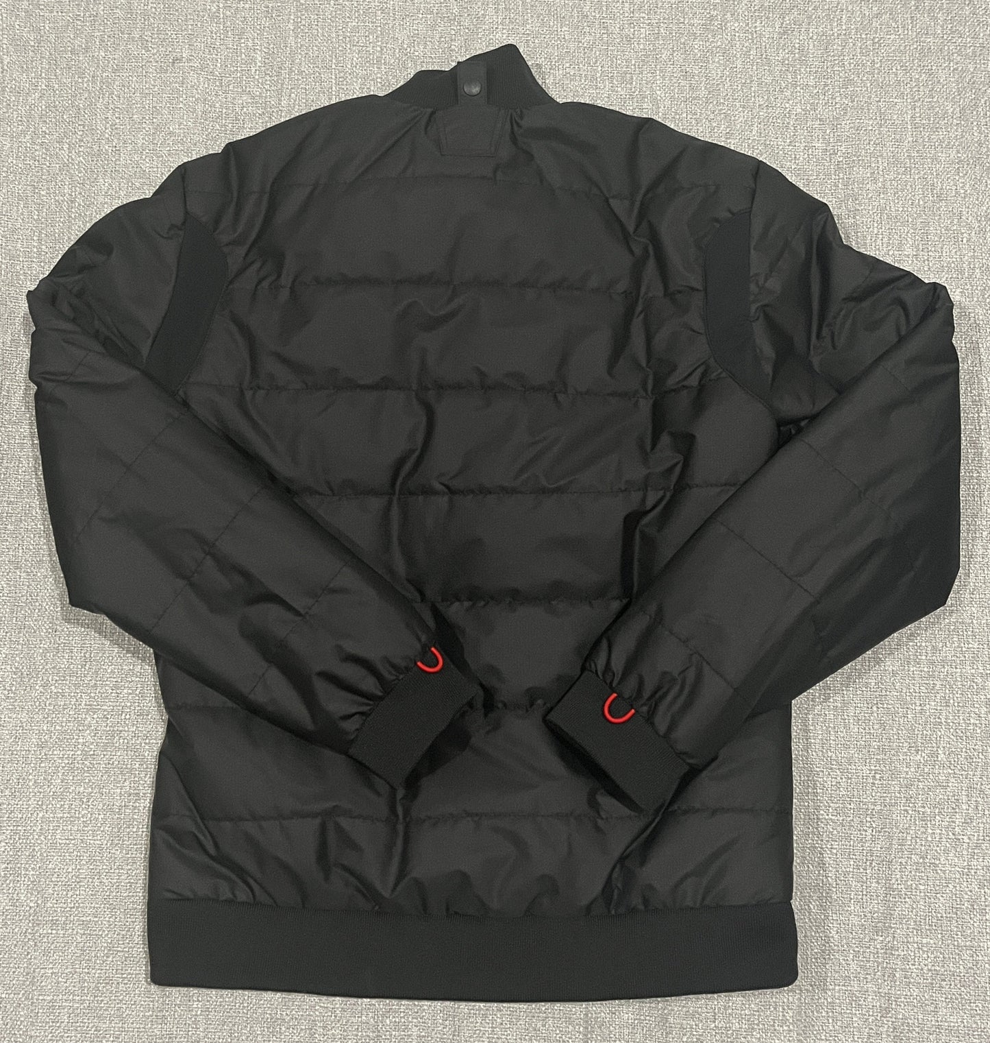 RJAYS Puffer Jacket Black Red Womens Size 10