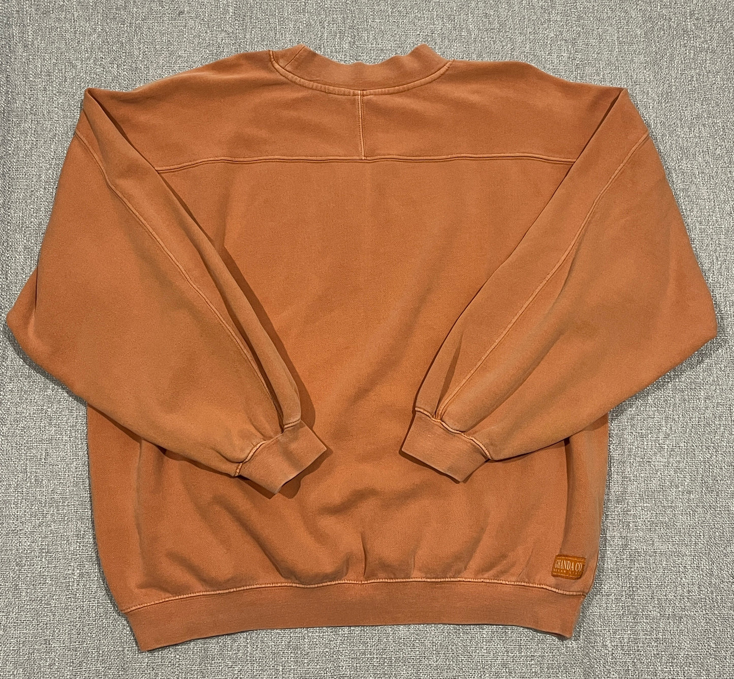Ghanda Women’s Burnt Orange Sweater size 14