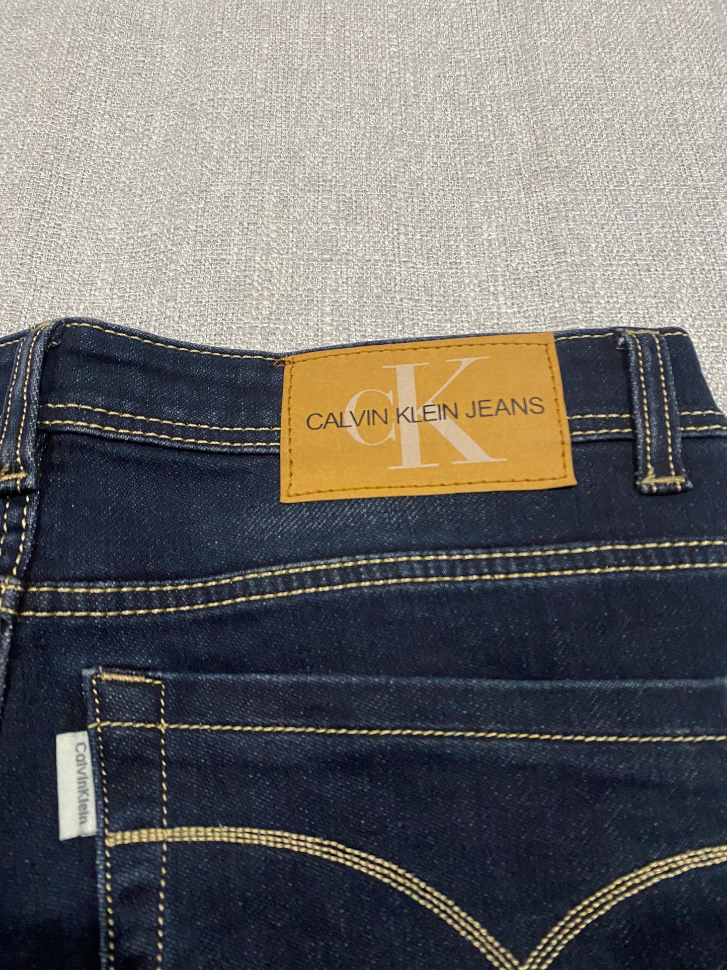Calvin Klein Jeans Men’s 30 Dark Wash Blue Straight Leg