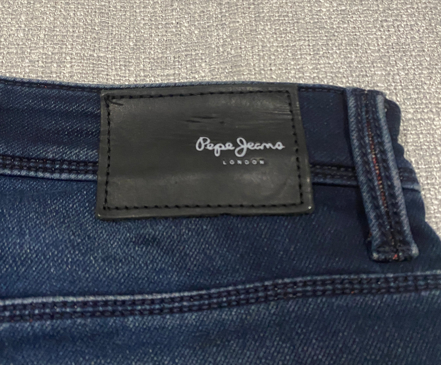 Pepe Jeans London Haley Vapour GymDigo Stretch Jeans – W30 L33 Dark Wash