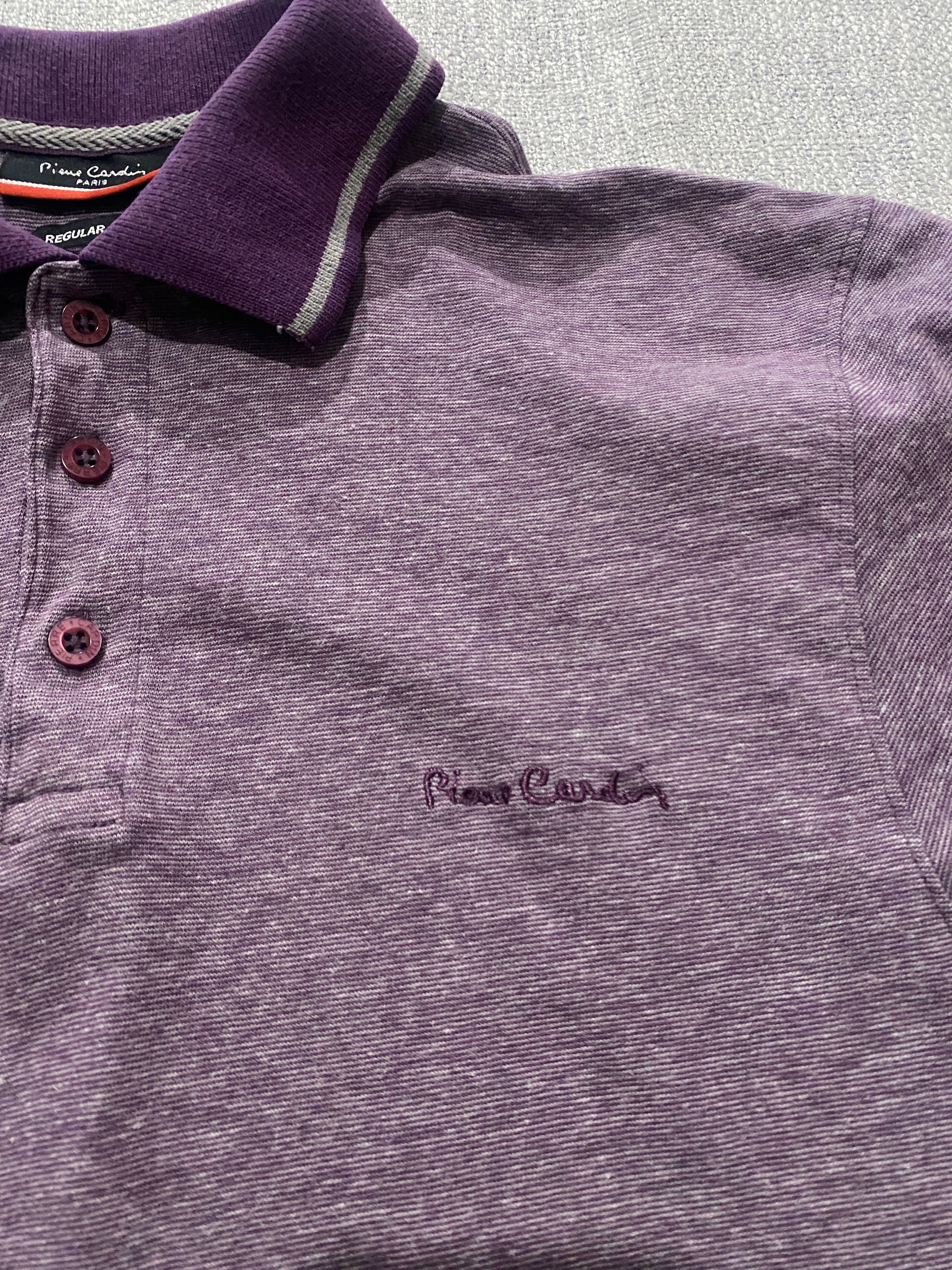 Pierre Cardin Men's Purple Polo Shirt