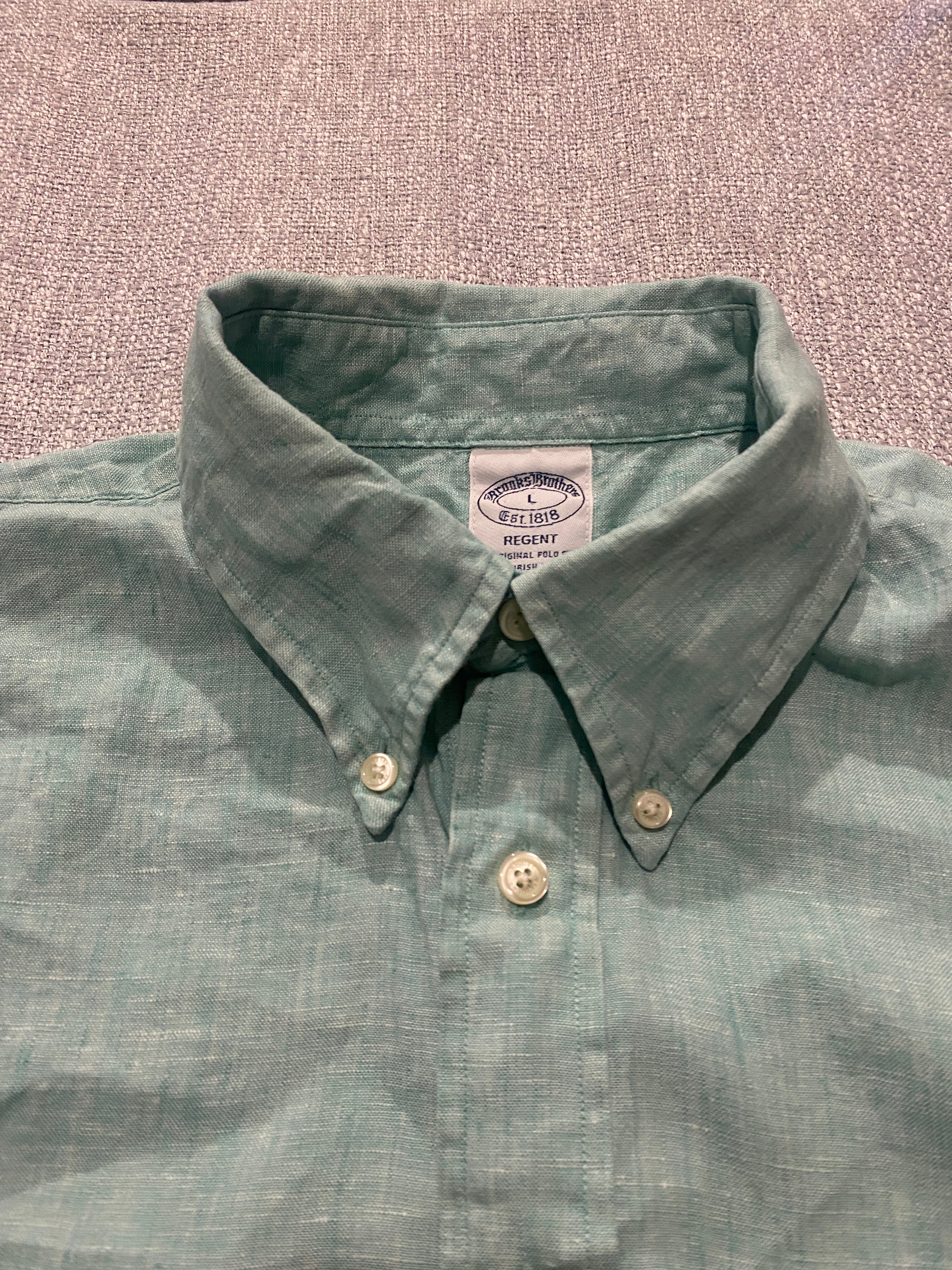 Brooks Brothers Regent Original Shirt in Irish Linen