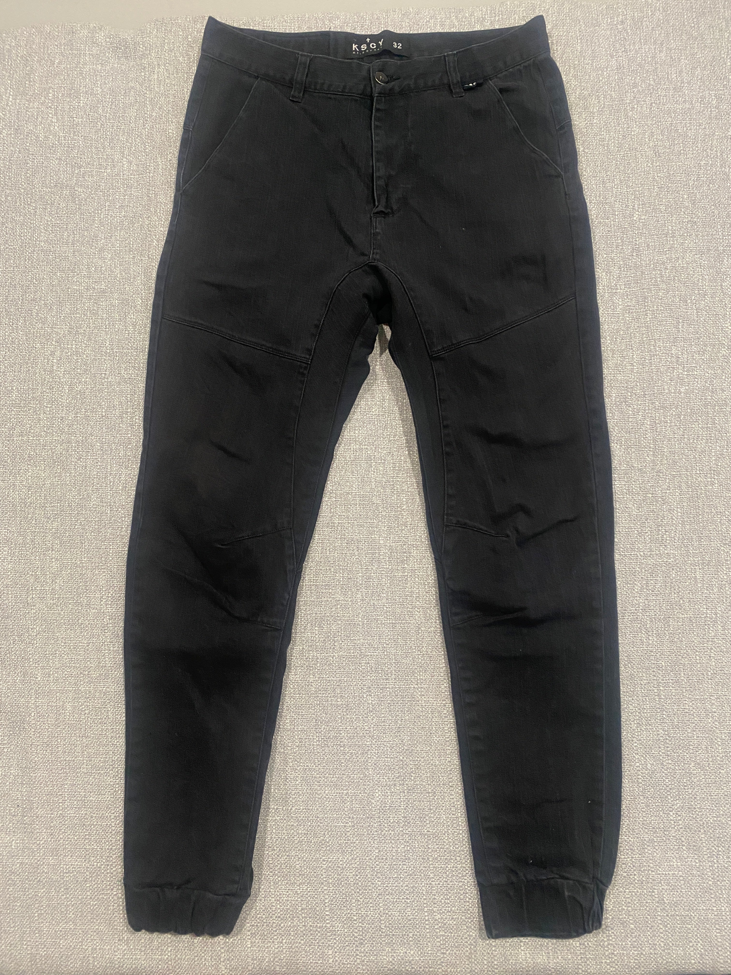 KSCY Black Jogger Pants Men's