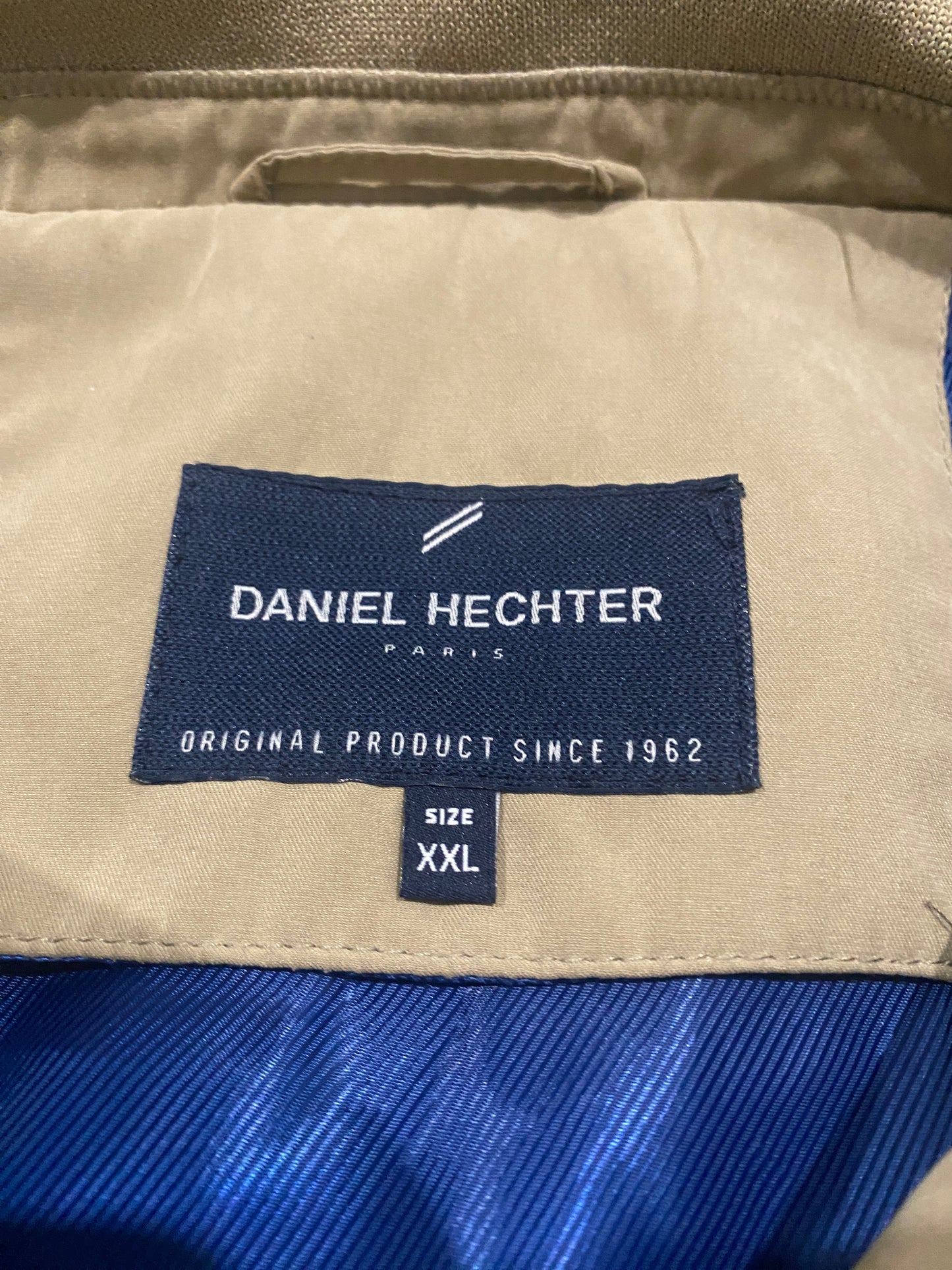 Daniel Hechter Men’s Jacket Beige/Tan Full Zip Coat XXL