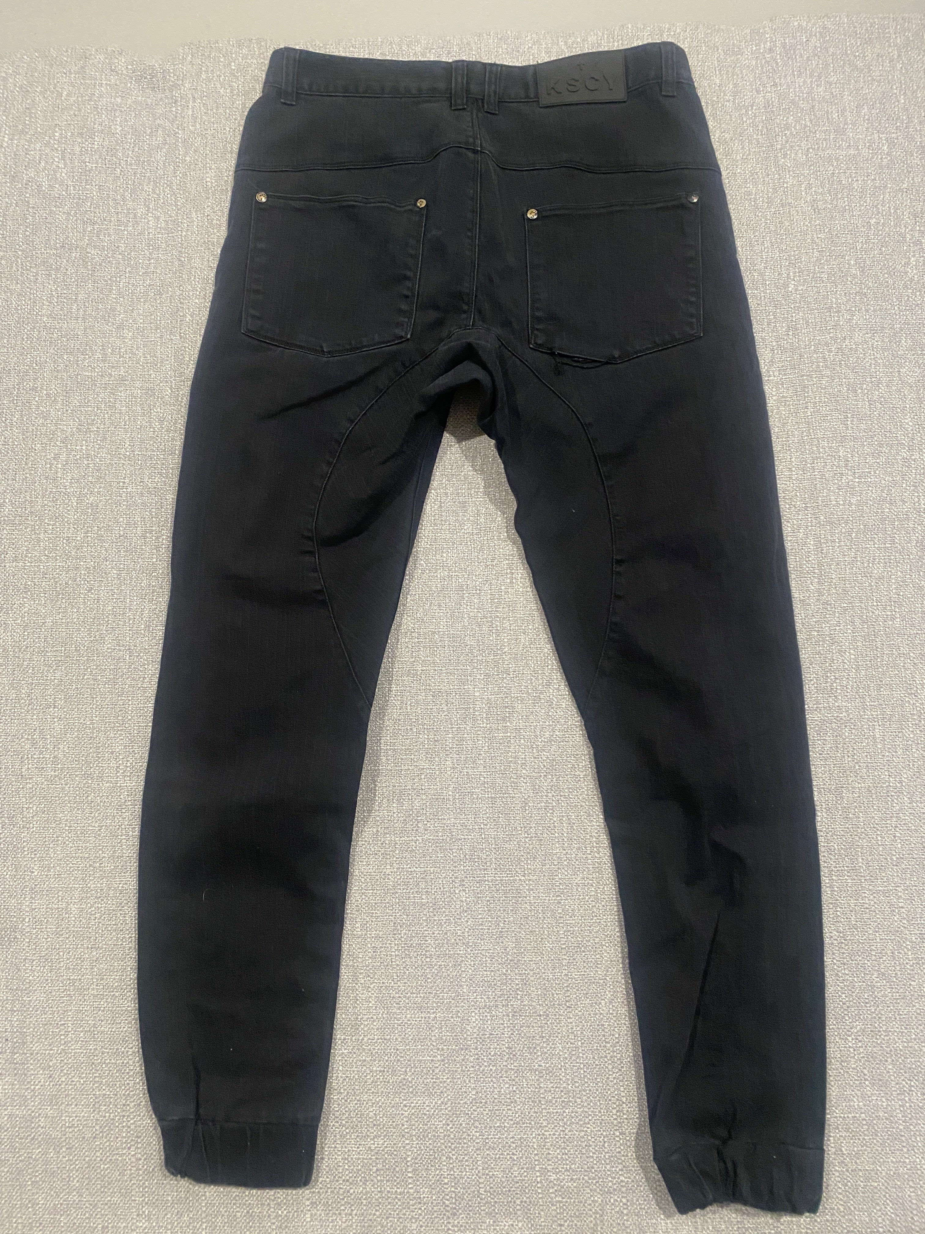 KSCY Black Jogger Pants Men's