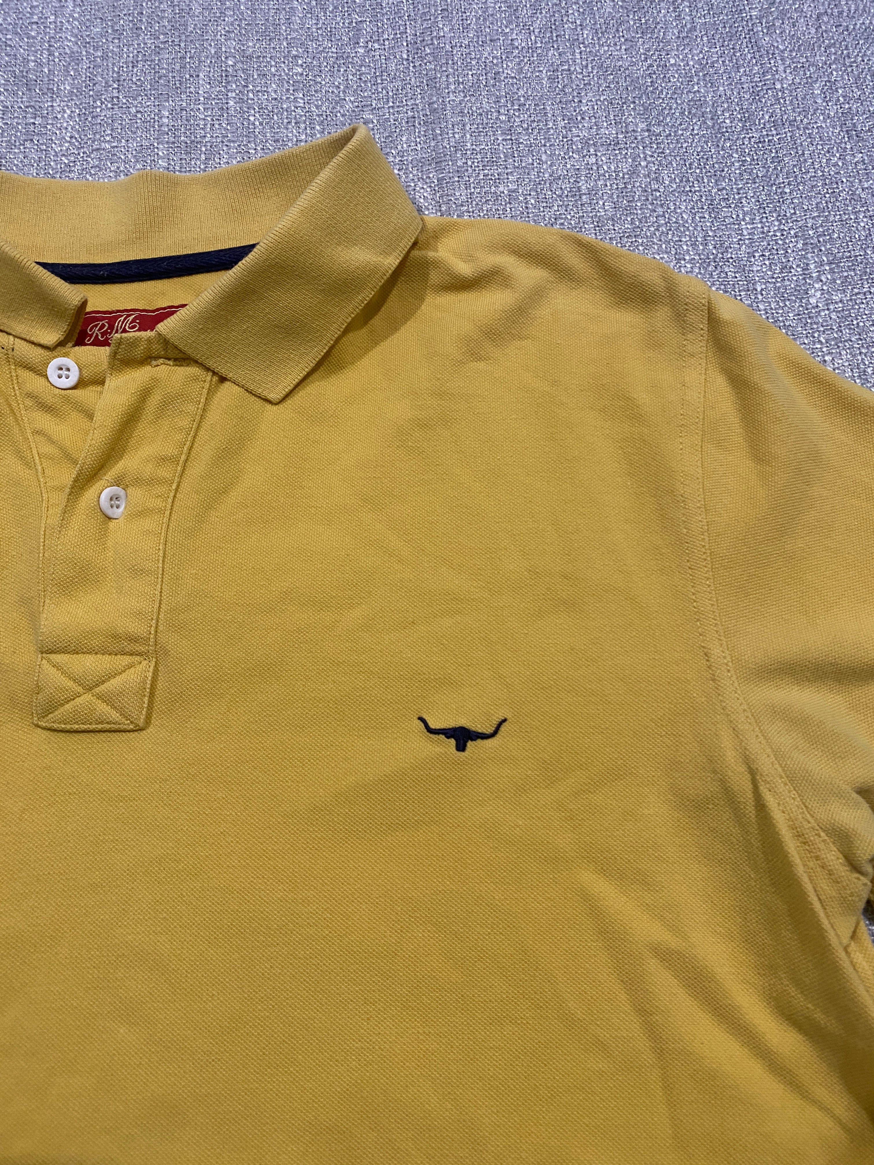 R.M. Williams Yellow Polo Shirt - Regular Fit