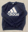 Adidas Navy Blue Logo Sweatshirt