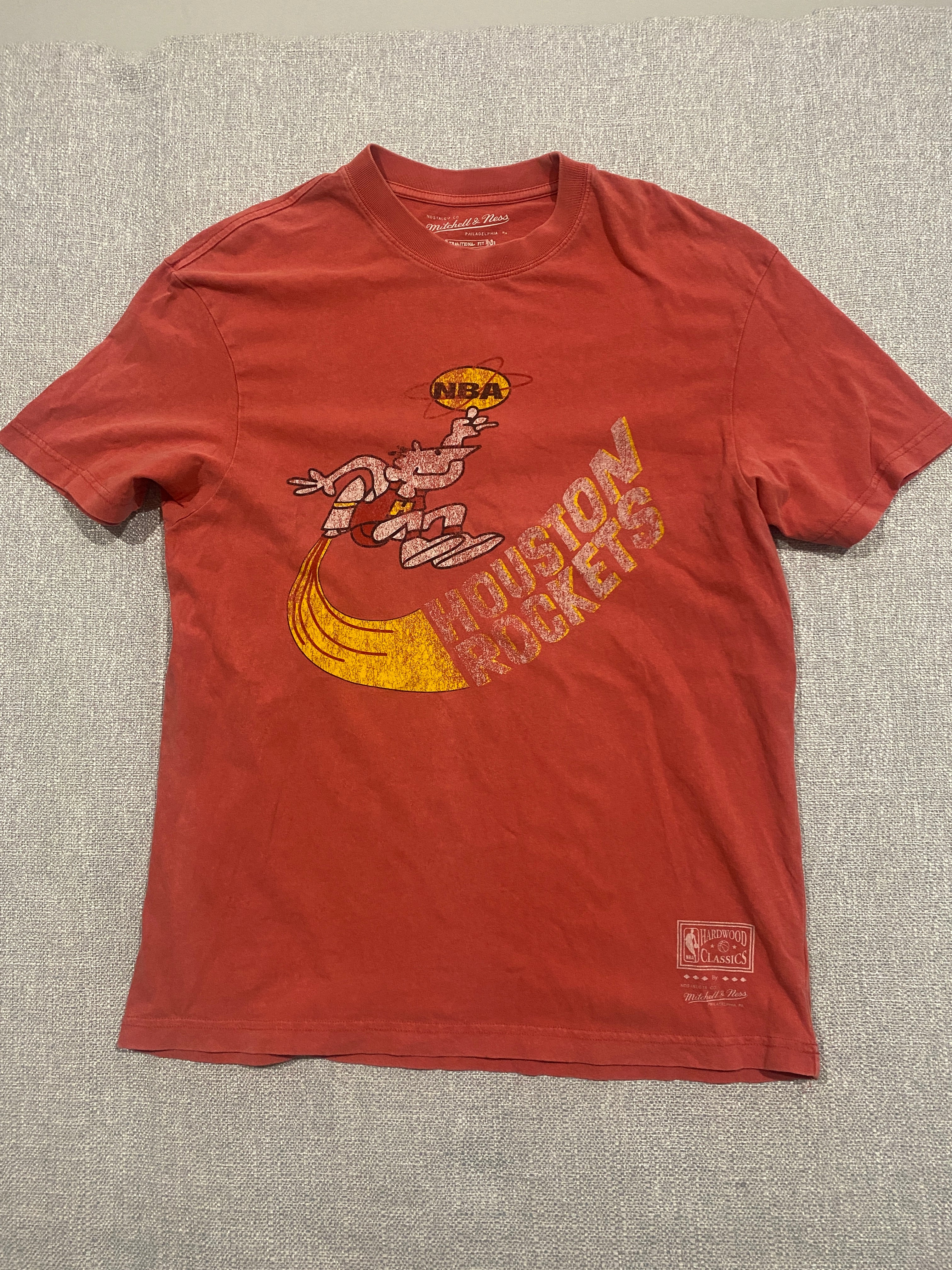 Mitchell & Ness Houston Rockets NBA Hardwood Classics T-Shirt