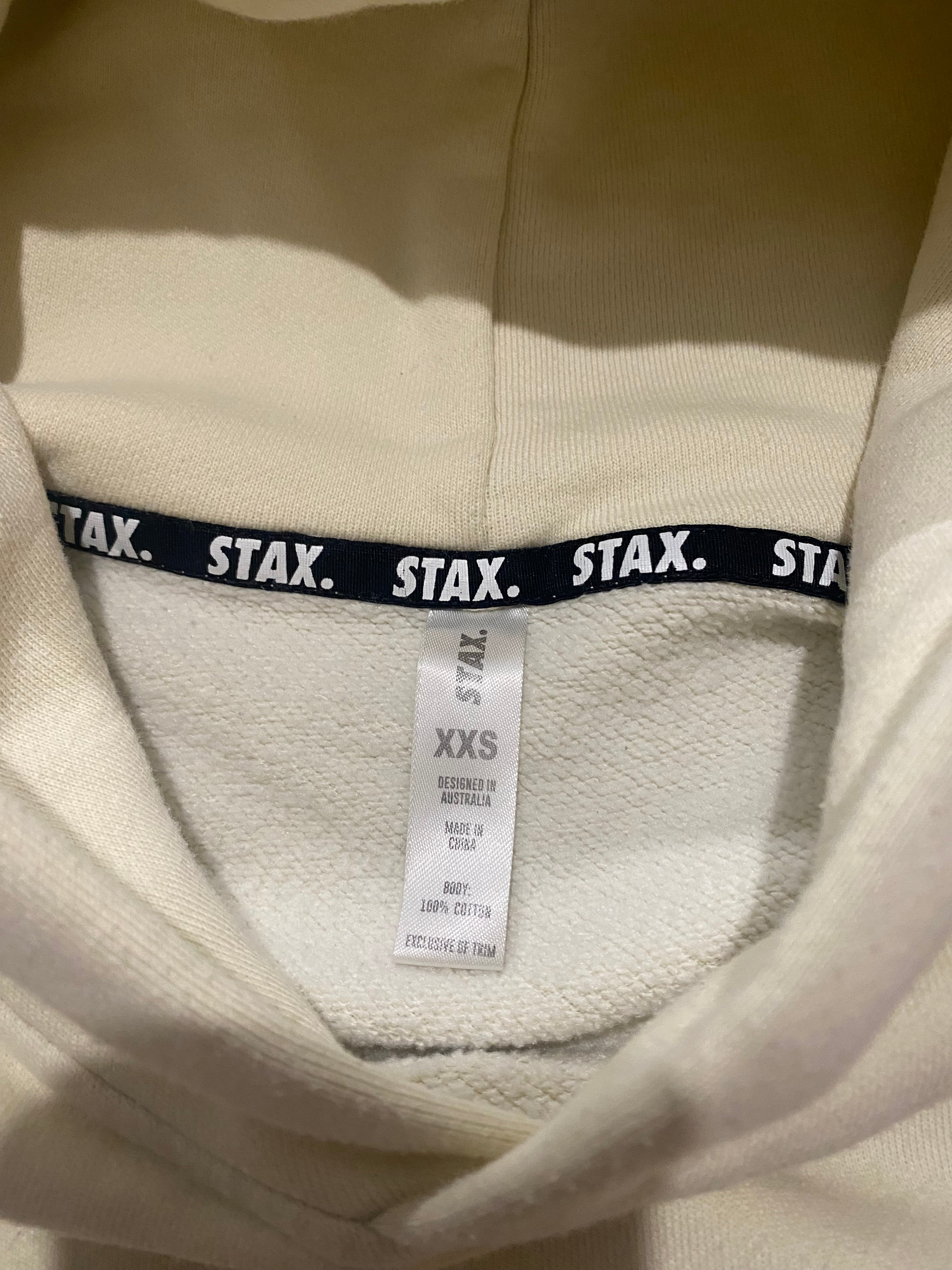 Stax Run Club Hoodie in Cream
