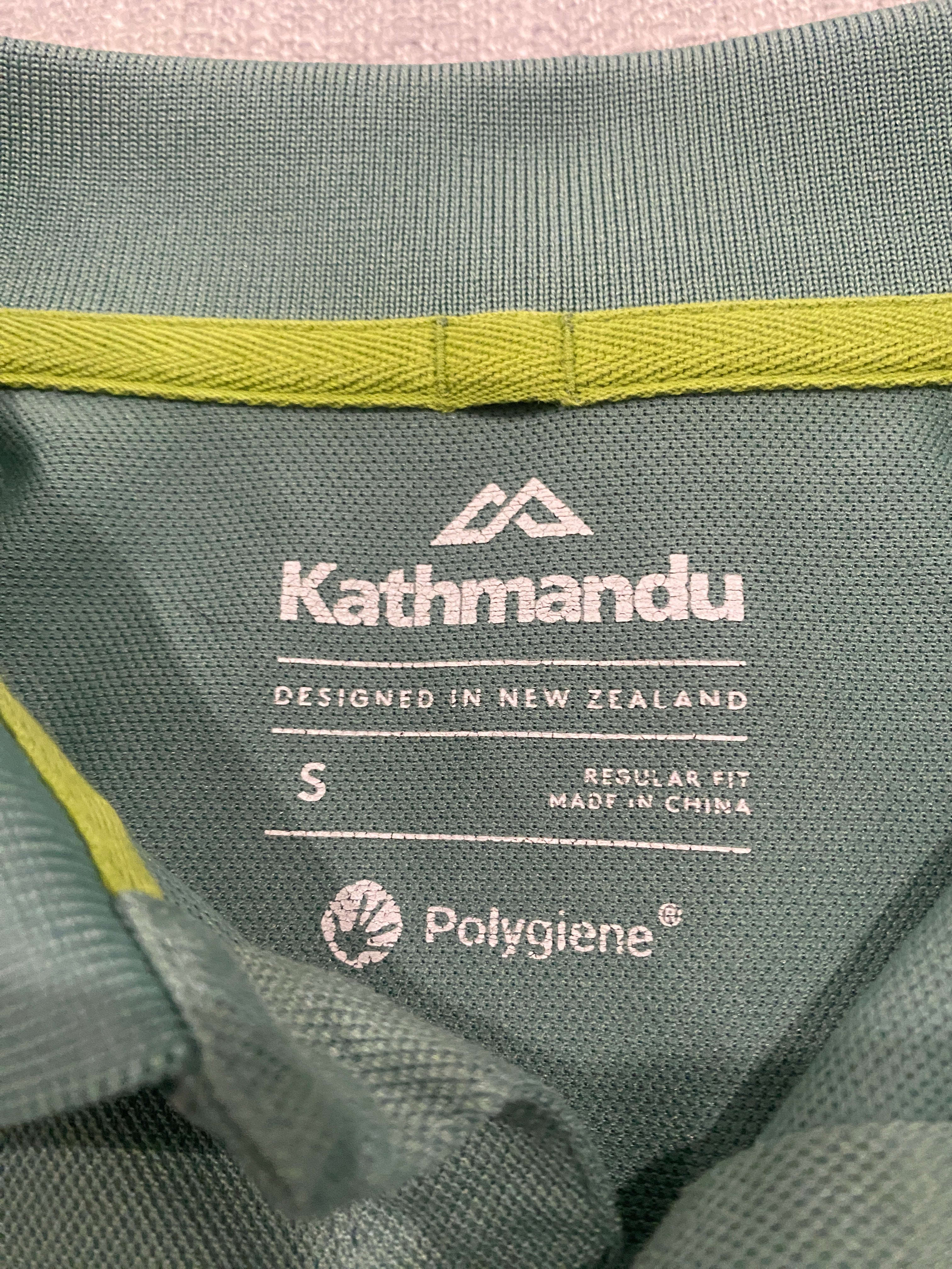 Kathmandu Green Polygiene Polo Shirt - Regular Fit