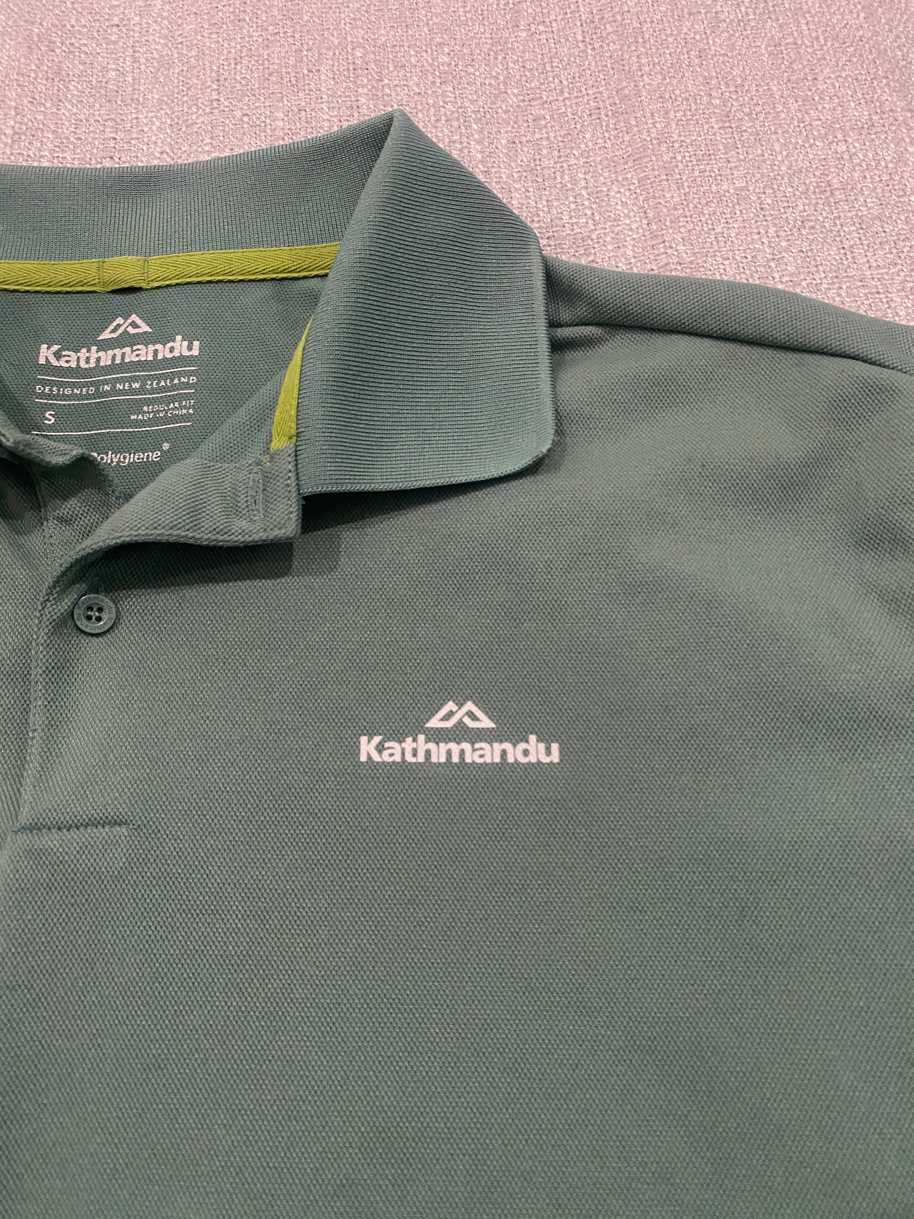 Kathmandu Green Polygiene Polo Shirt - Regular Fit