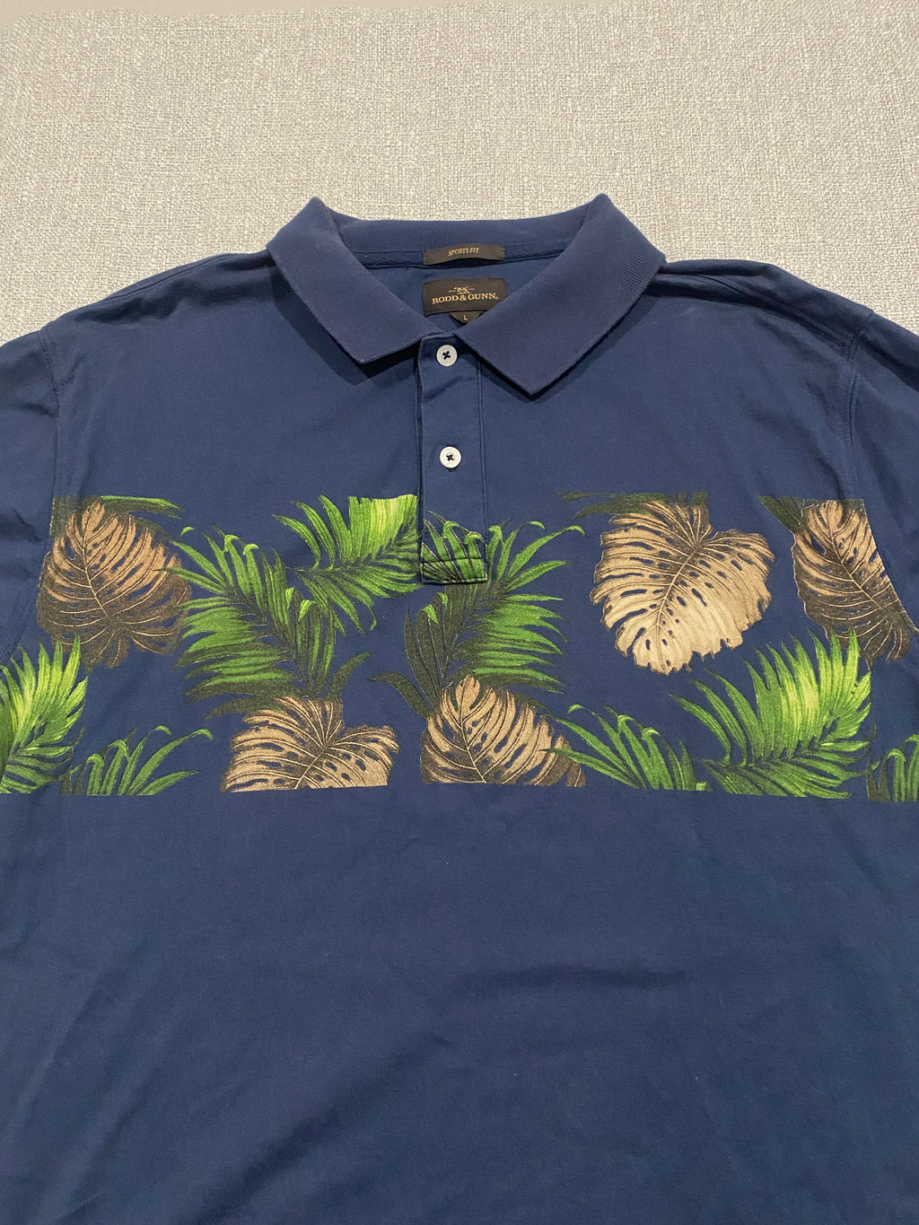 Rodd & Gunn Men's Tropical Print Polo Shirt