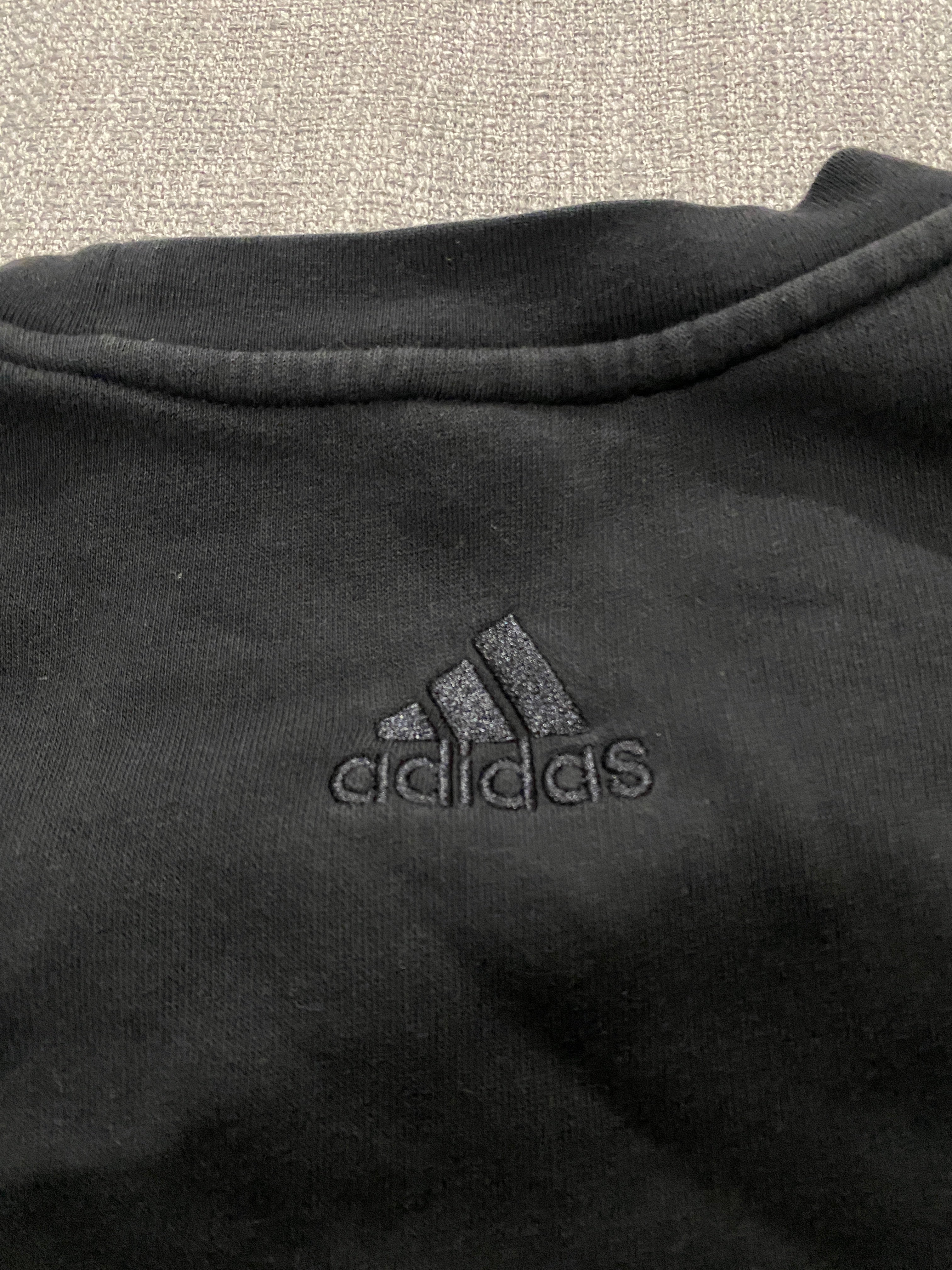 Adidas Logo Black Sweater