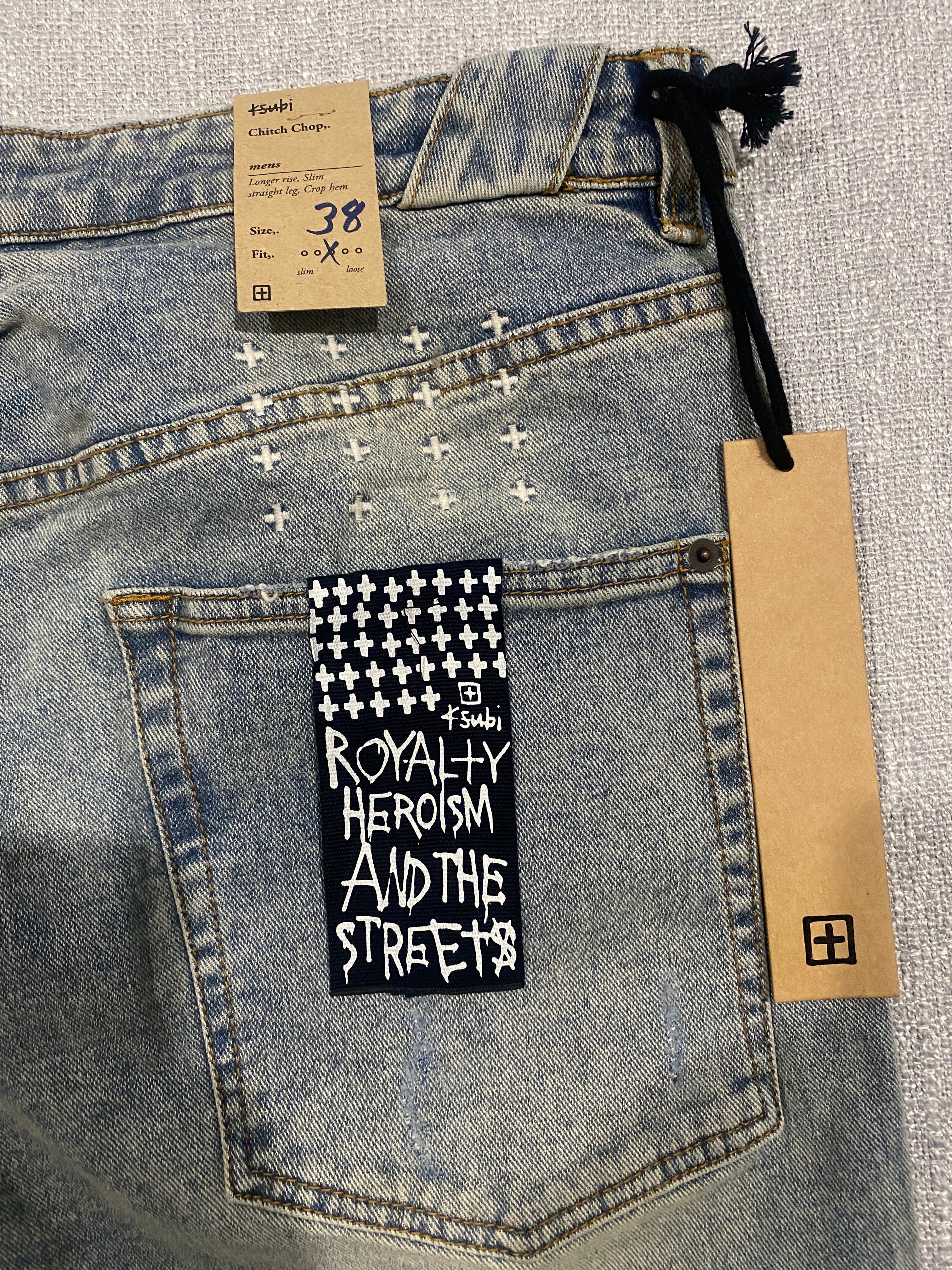 Ksubi Classic Chopped Distressed Jeans