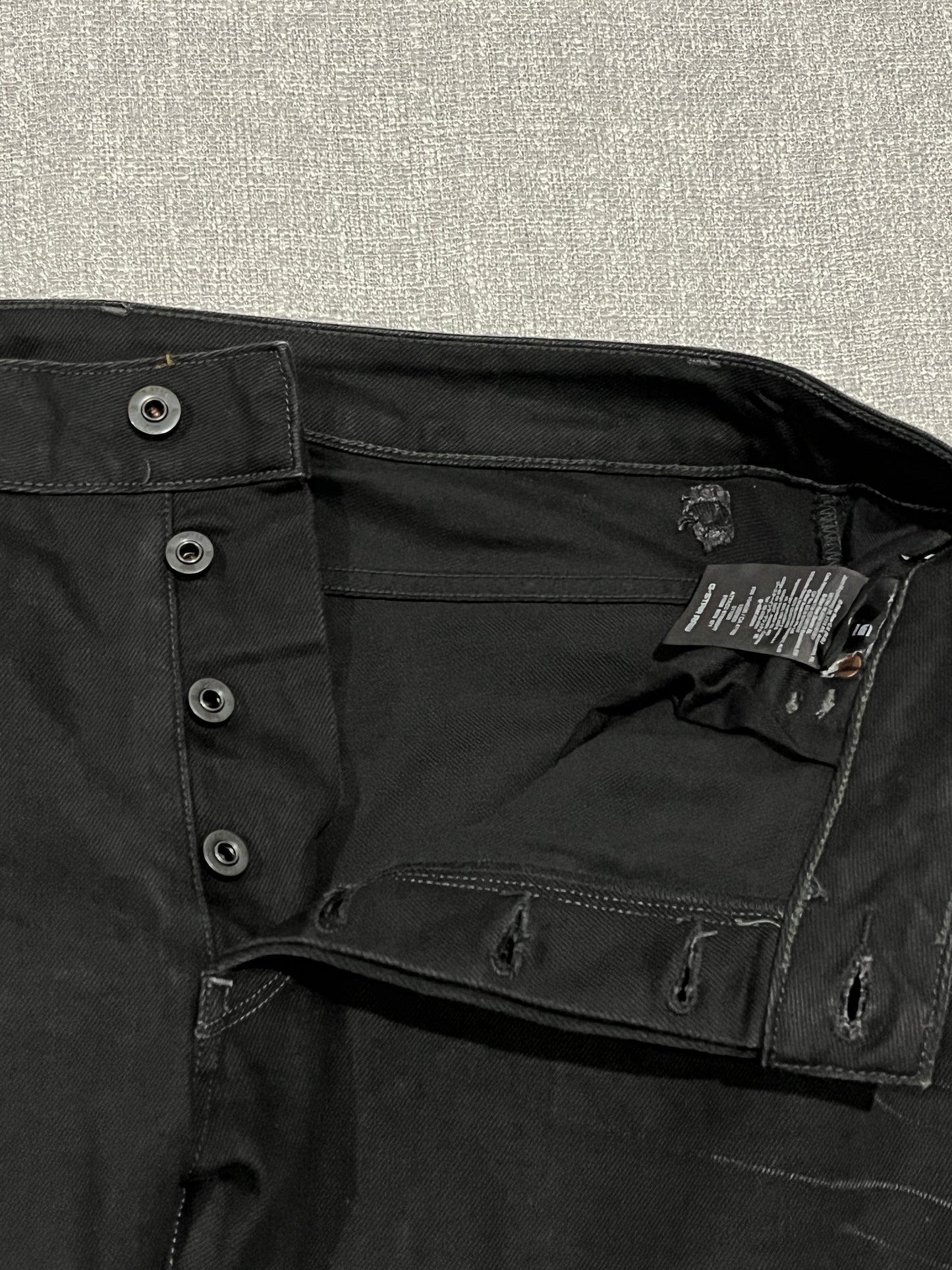 G-Star RAW ATTACC Straight Jeans Men’s W40 L34 Black Denim