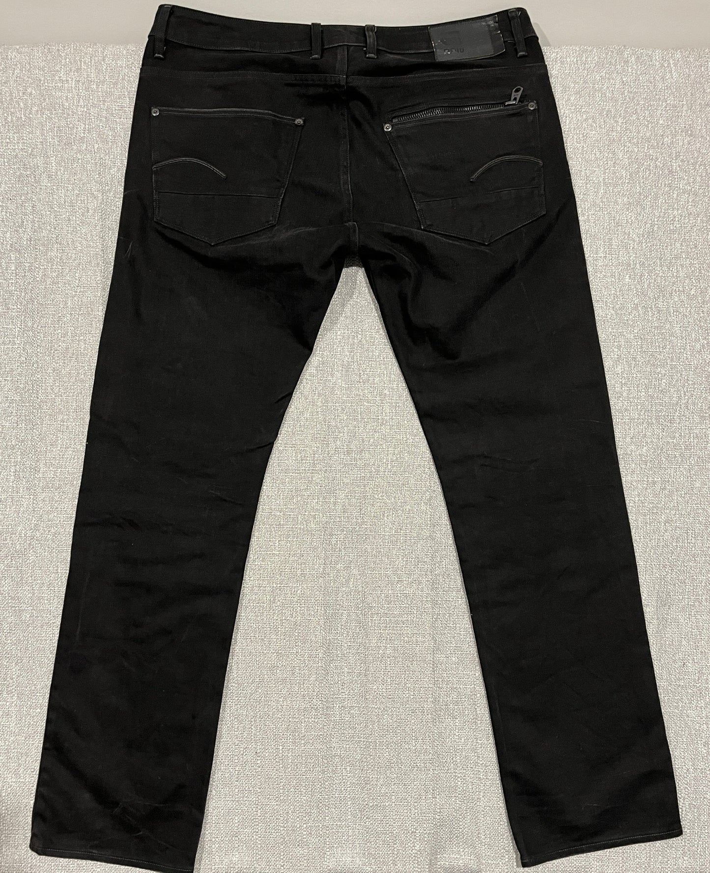 G-Star RAW ATTACC Straight Jeans Men’s W40 L34 Black Denim