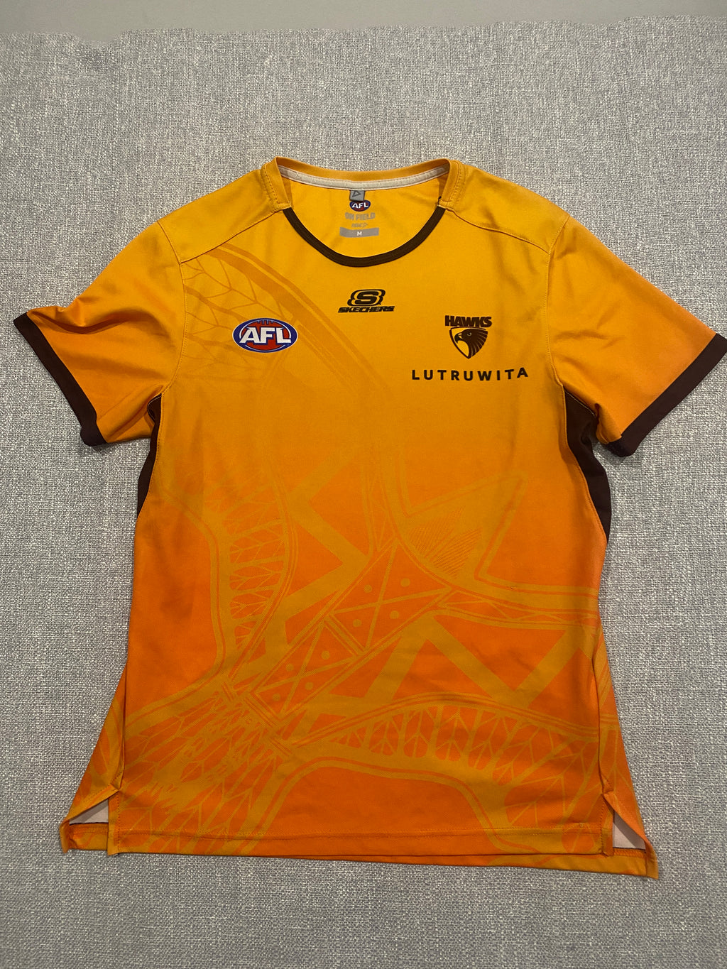 AFL Hawthorn Hawks Lutrutwita On Field Jersey
