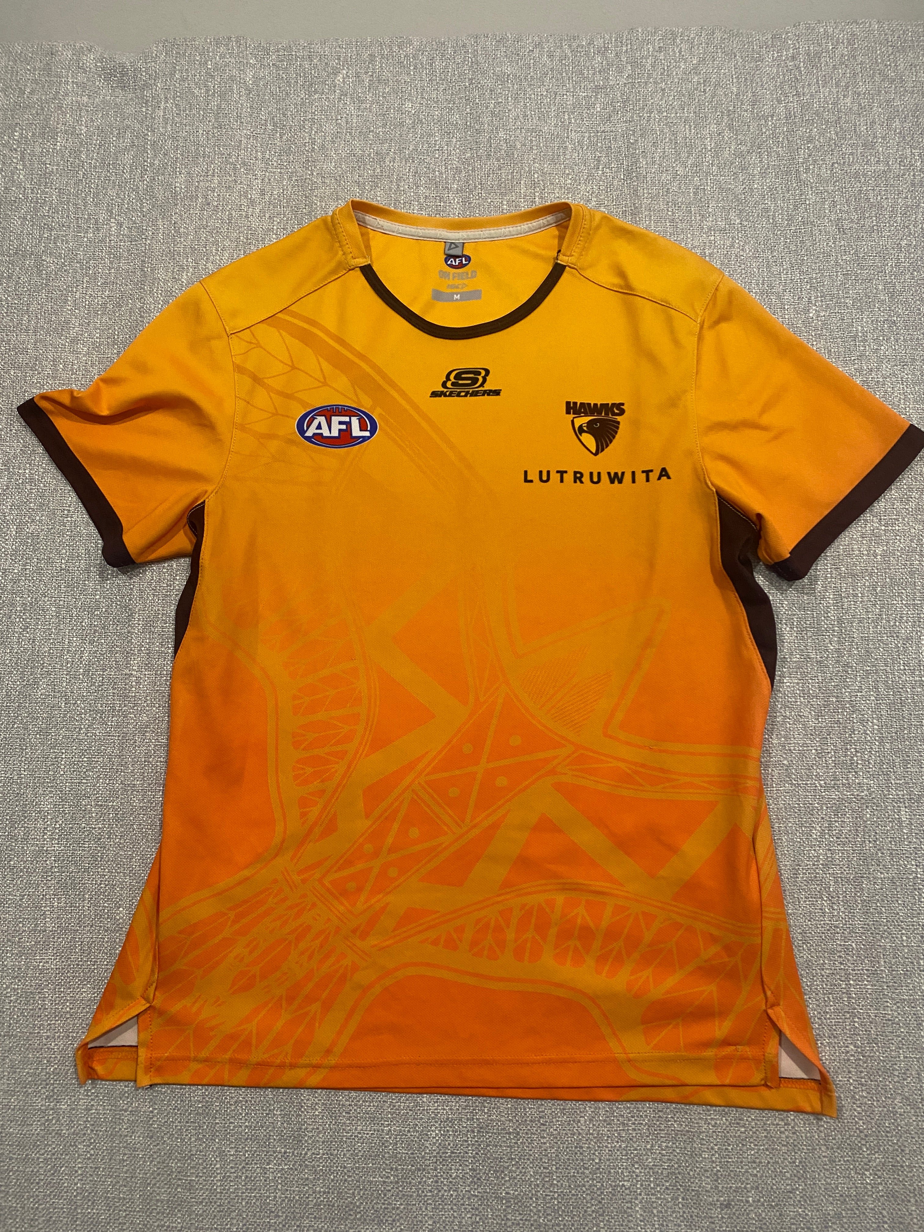 AFL Hawthorn Hawks Lutrutwita On Field Jersey
