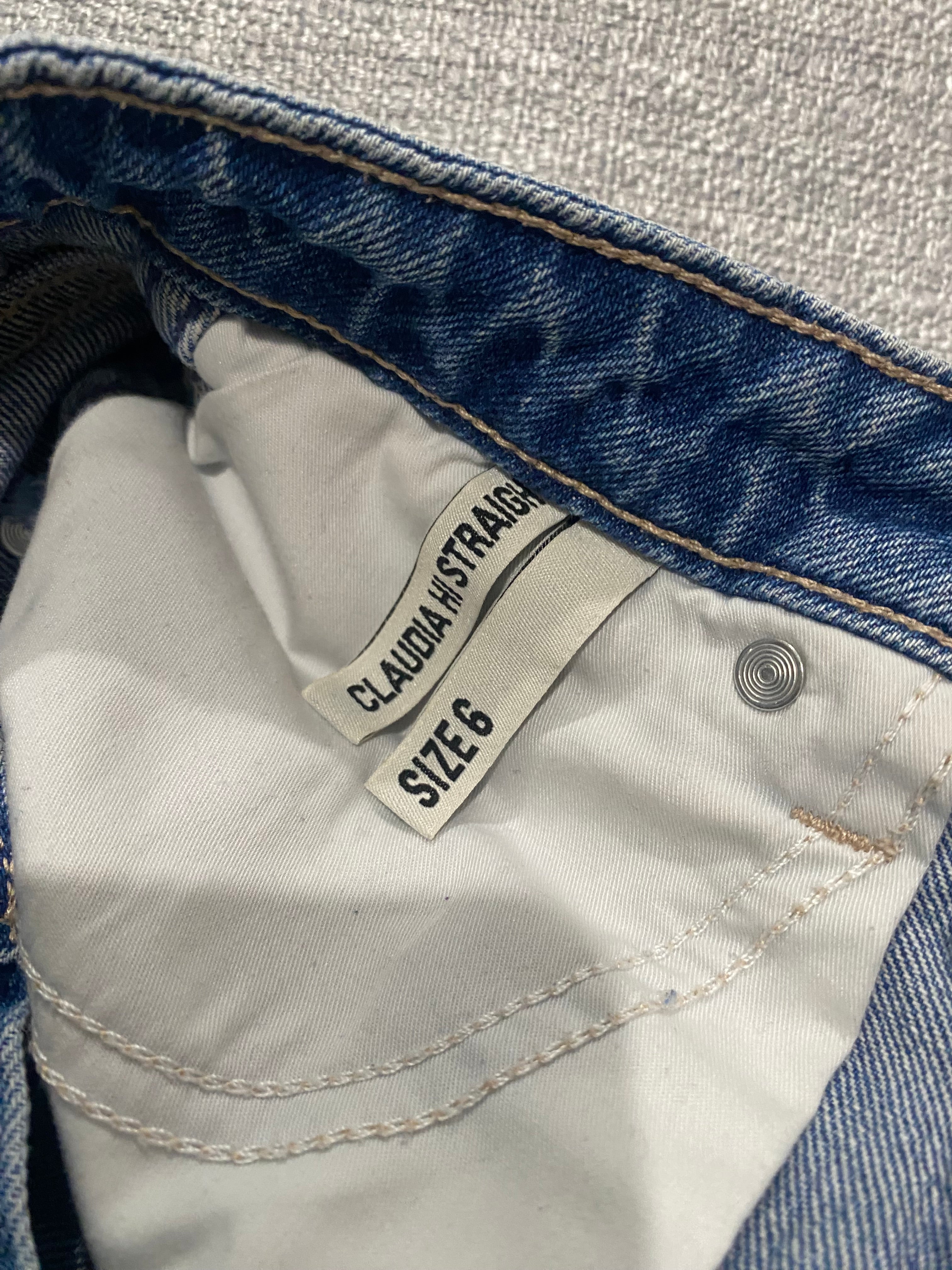 Wrangler Denim CutOff Shorts Claudia Hi Straight