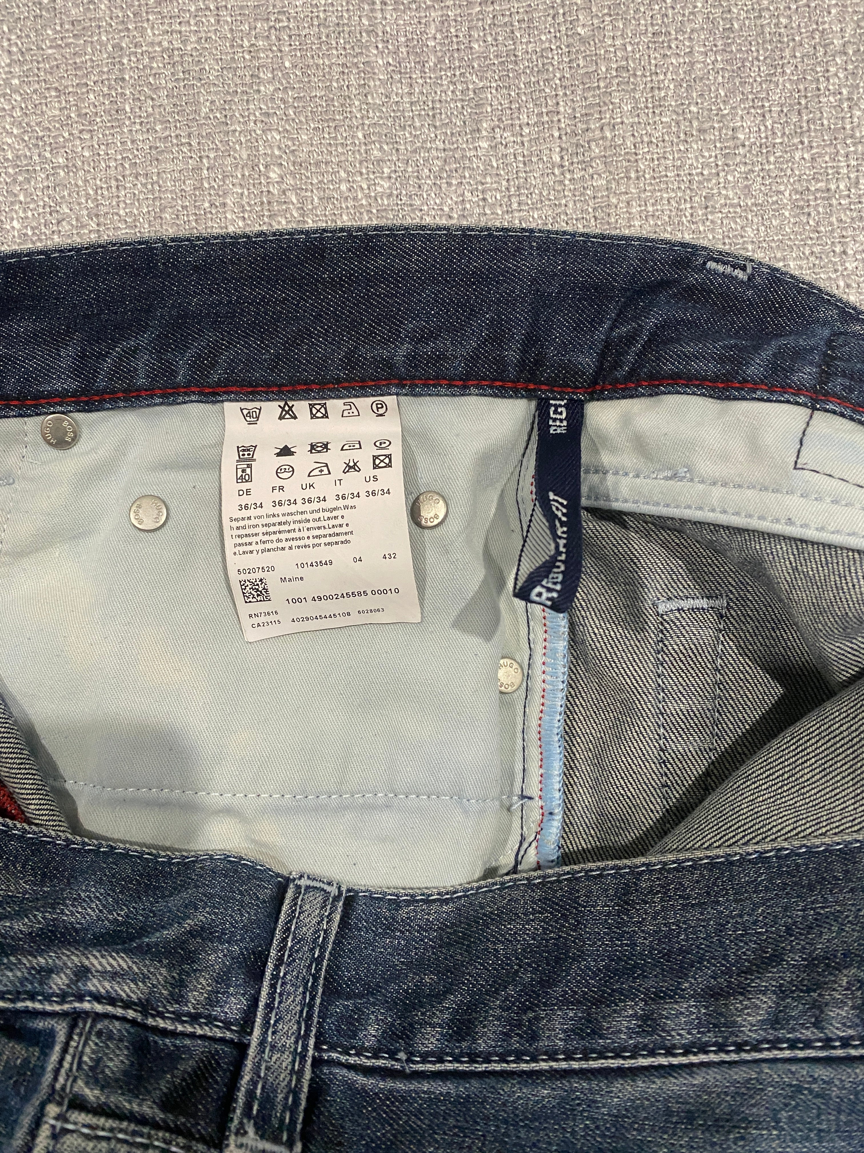 Hugo BOSS Mens Stretch Denim Jeans